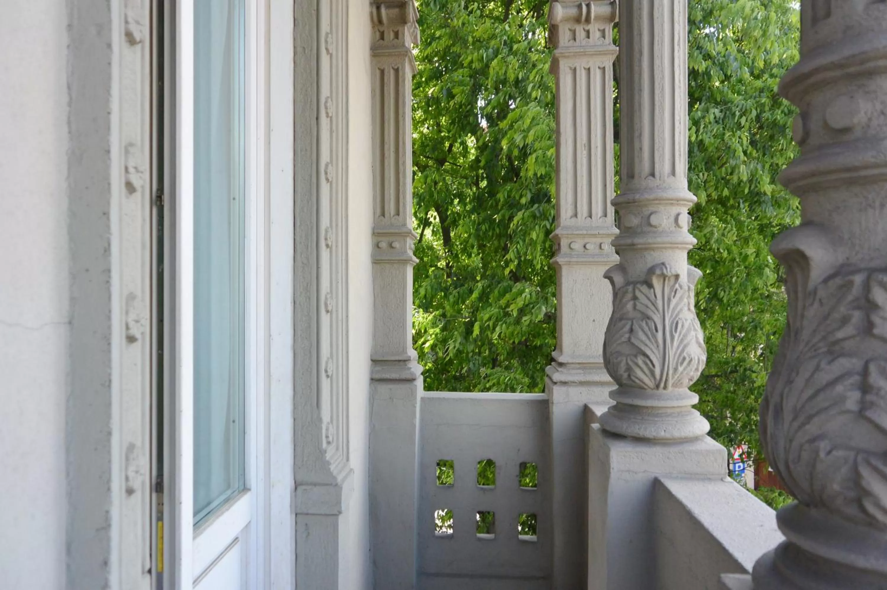 Balcony/Terrace in Hotel Moderno