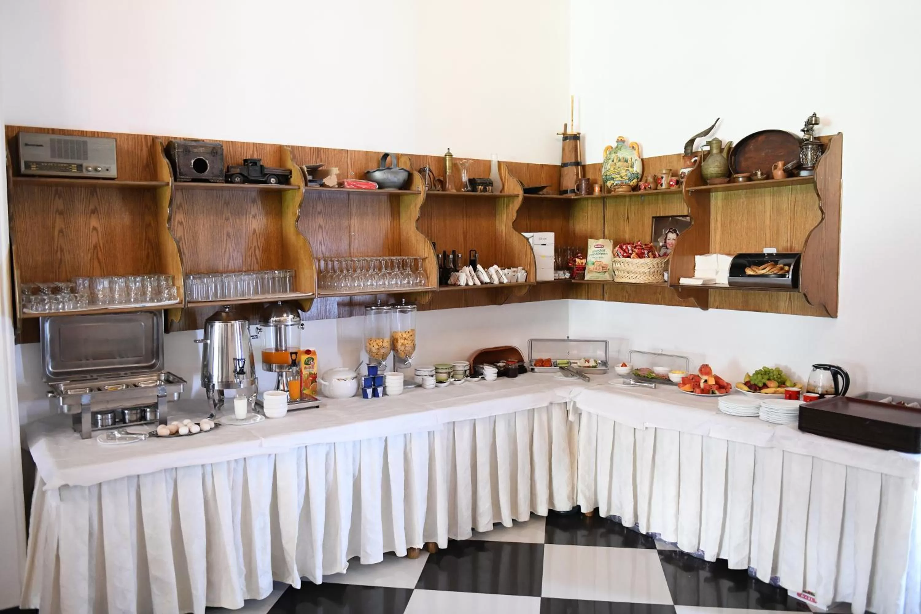 Buffet breakfast in Hotel Kaceli