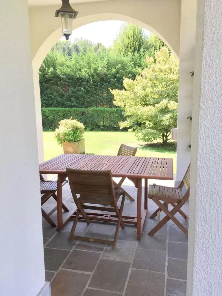 Garden, Balcony/Terrace in b&b le magnolie