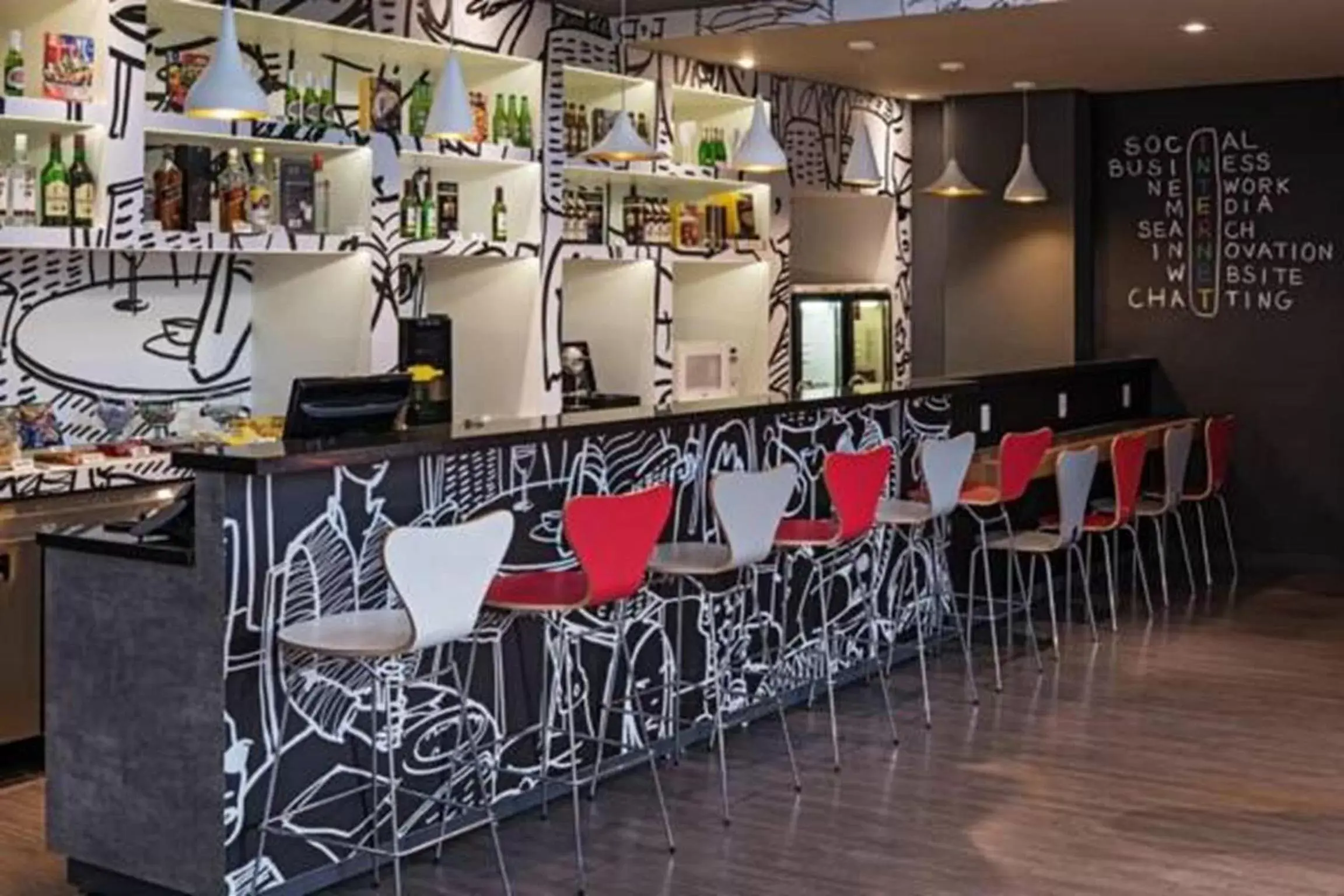 Lounge or bar, Restaurant/Places to Eat in ibis Santo Andre