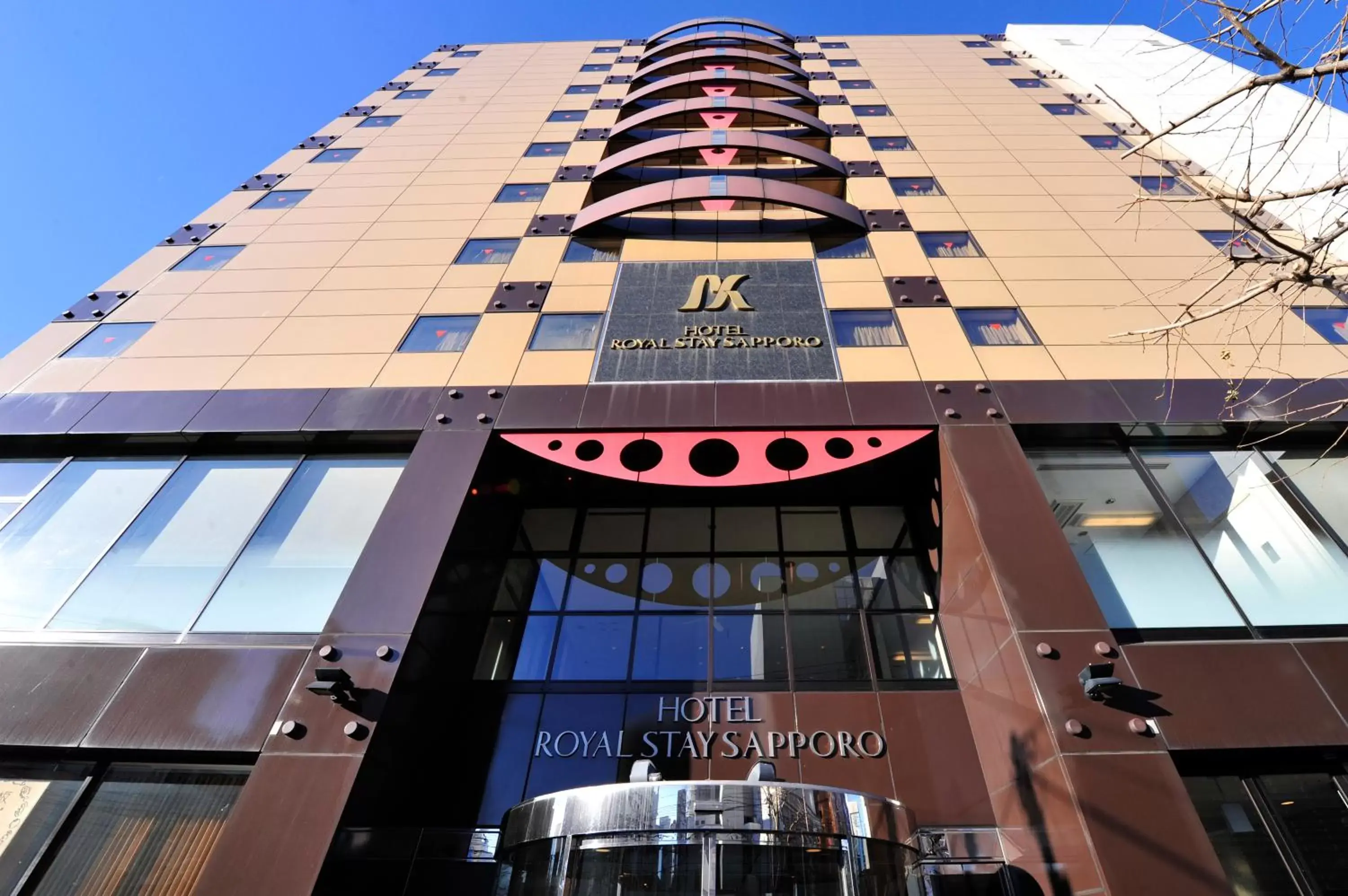 Facade/entrance in Hotel Royal Stay Sapporo