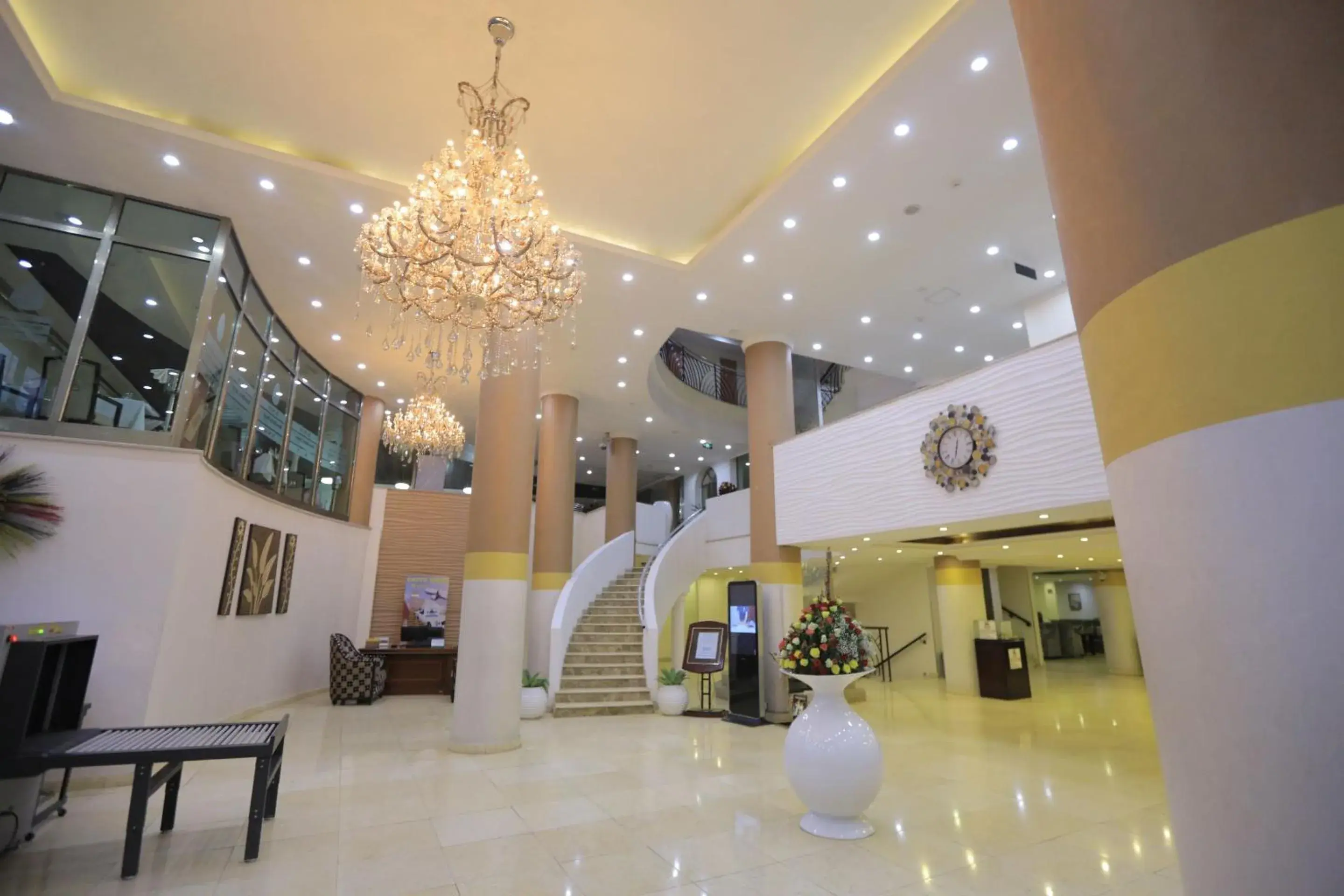 Lobby or reception, Lobby/Reception in Saro-Maria Hotel