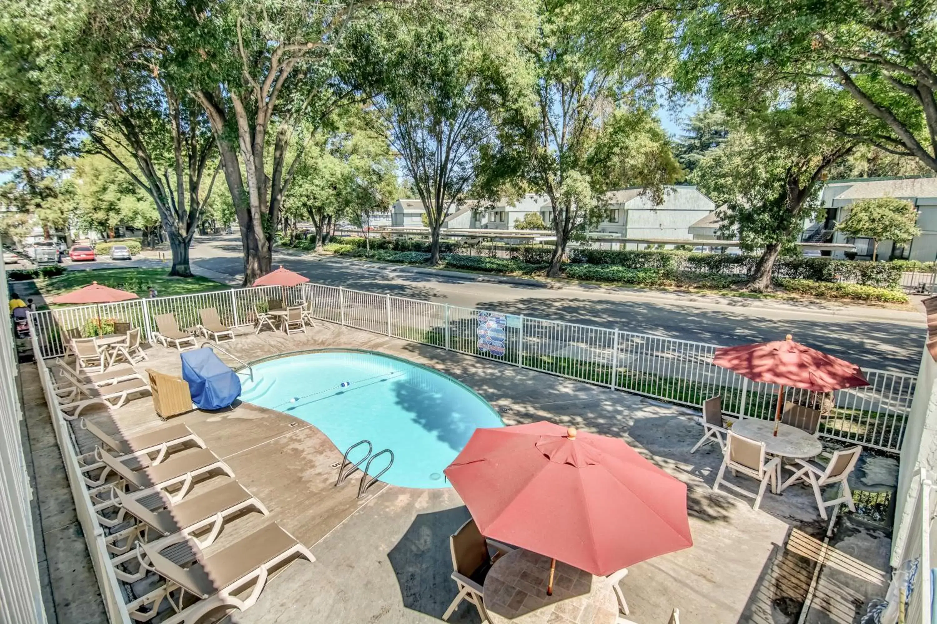 Swimming pool, Pool View in Motel 6-Stockton, CA - North