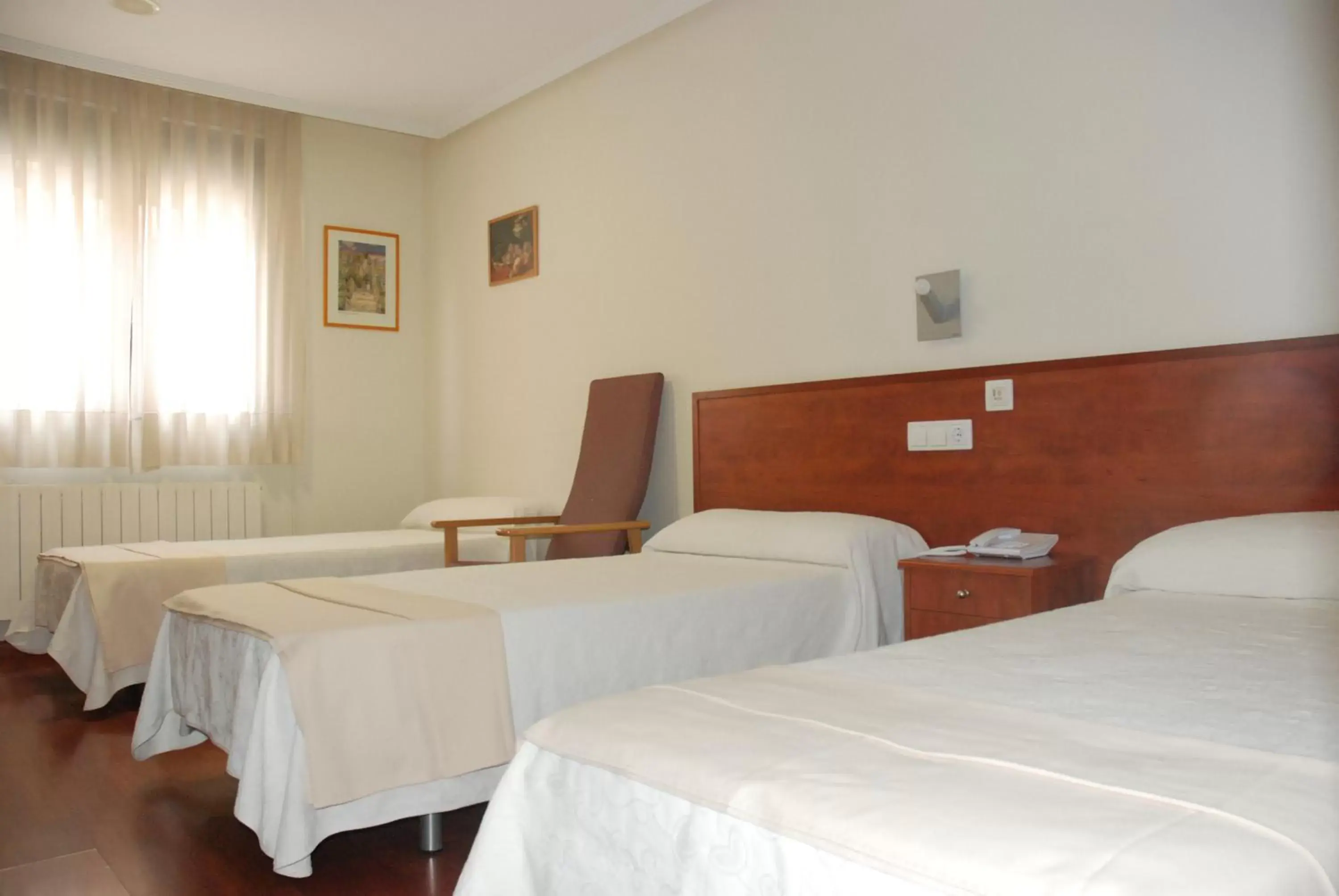 Bed in Apartahotel FC Catedral