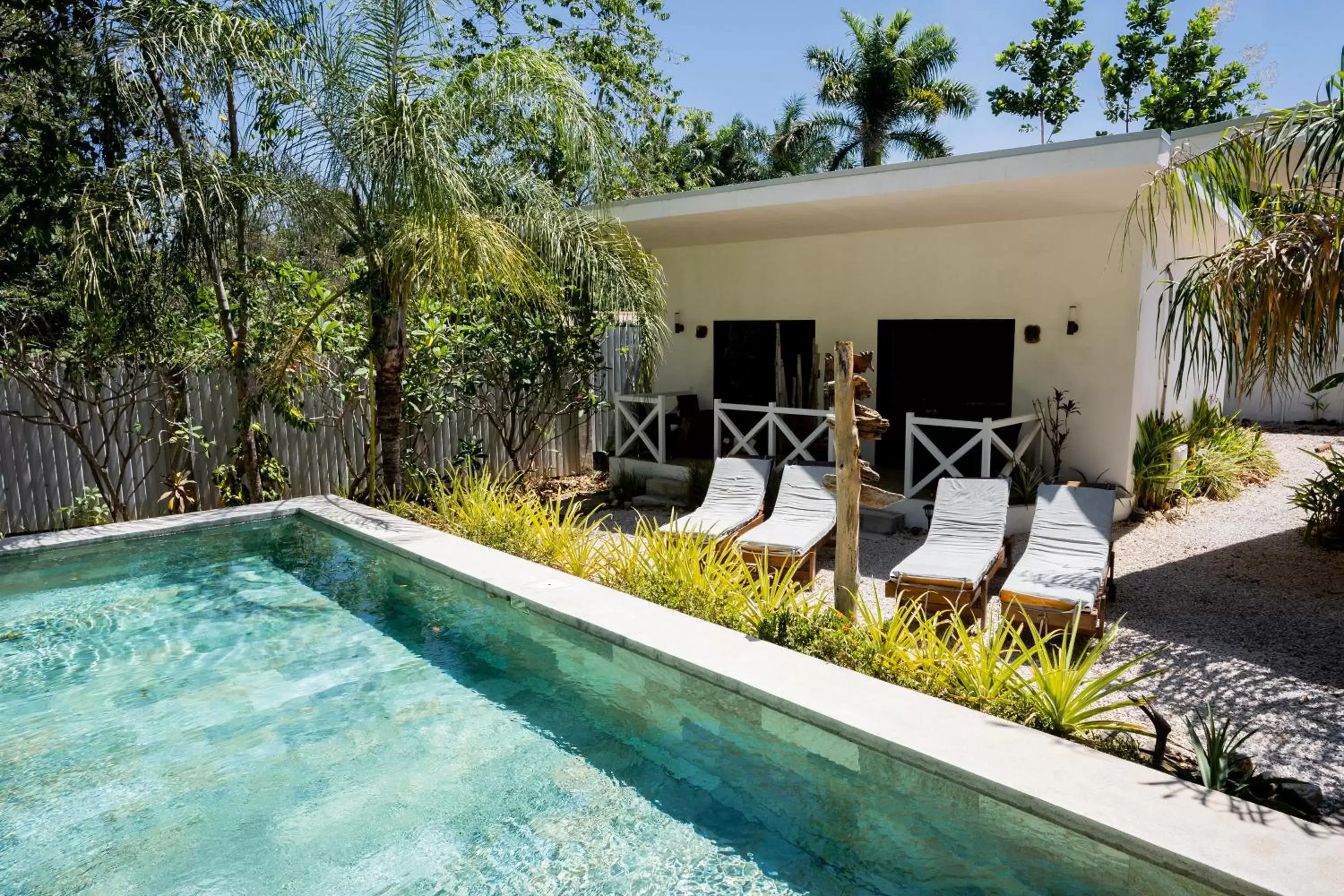 Swimming Pool in Antema Lodge Secteur Tamarindo, piscine, yoga, gym, jungle et paix