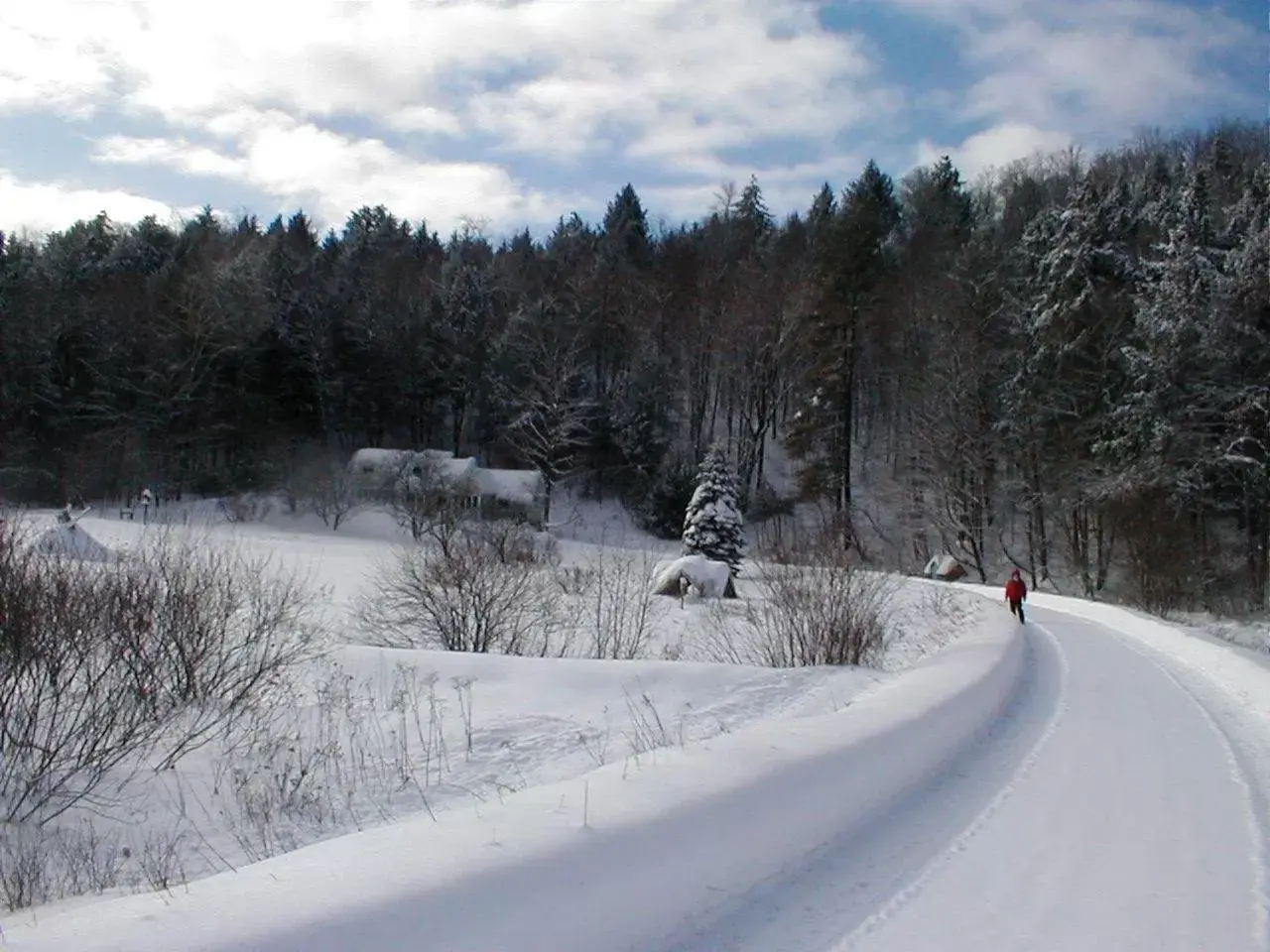 Area and facilities, Winter in Mountain Valley Retreat