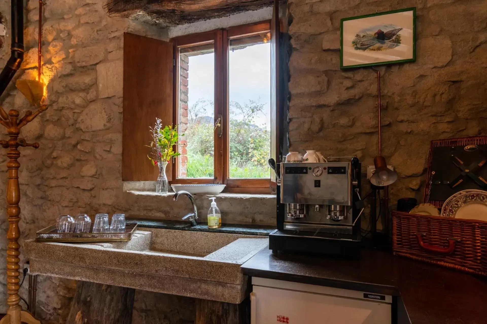 Coffee/tea facilities in novanta nature retreat