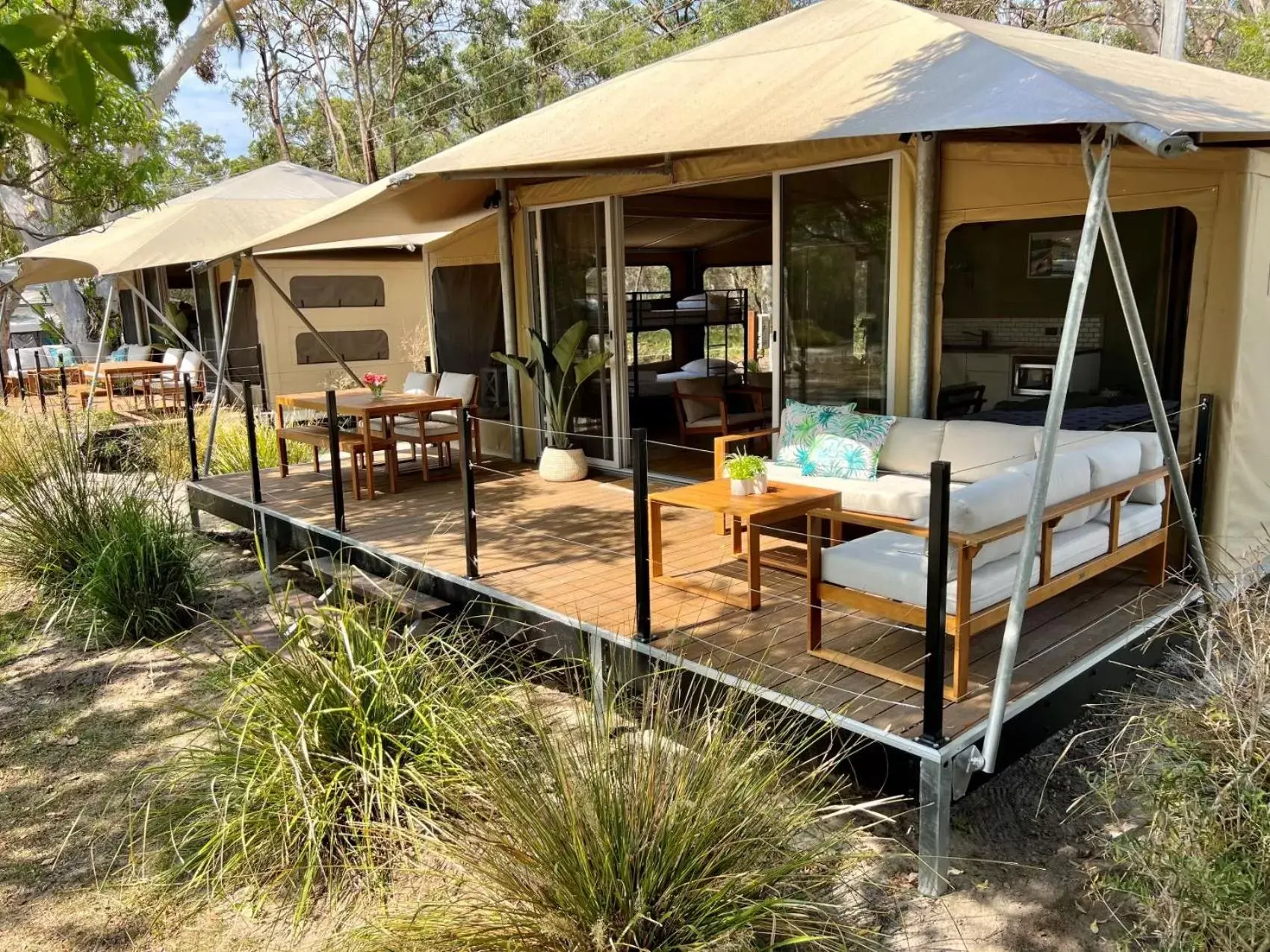 Patio in Noosa North Shore Retreat