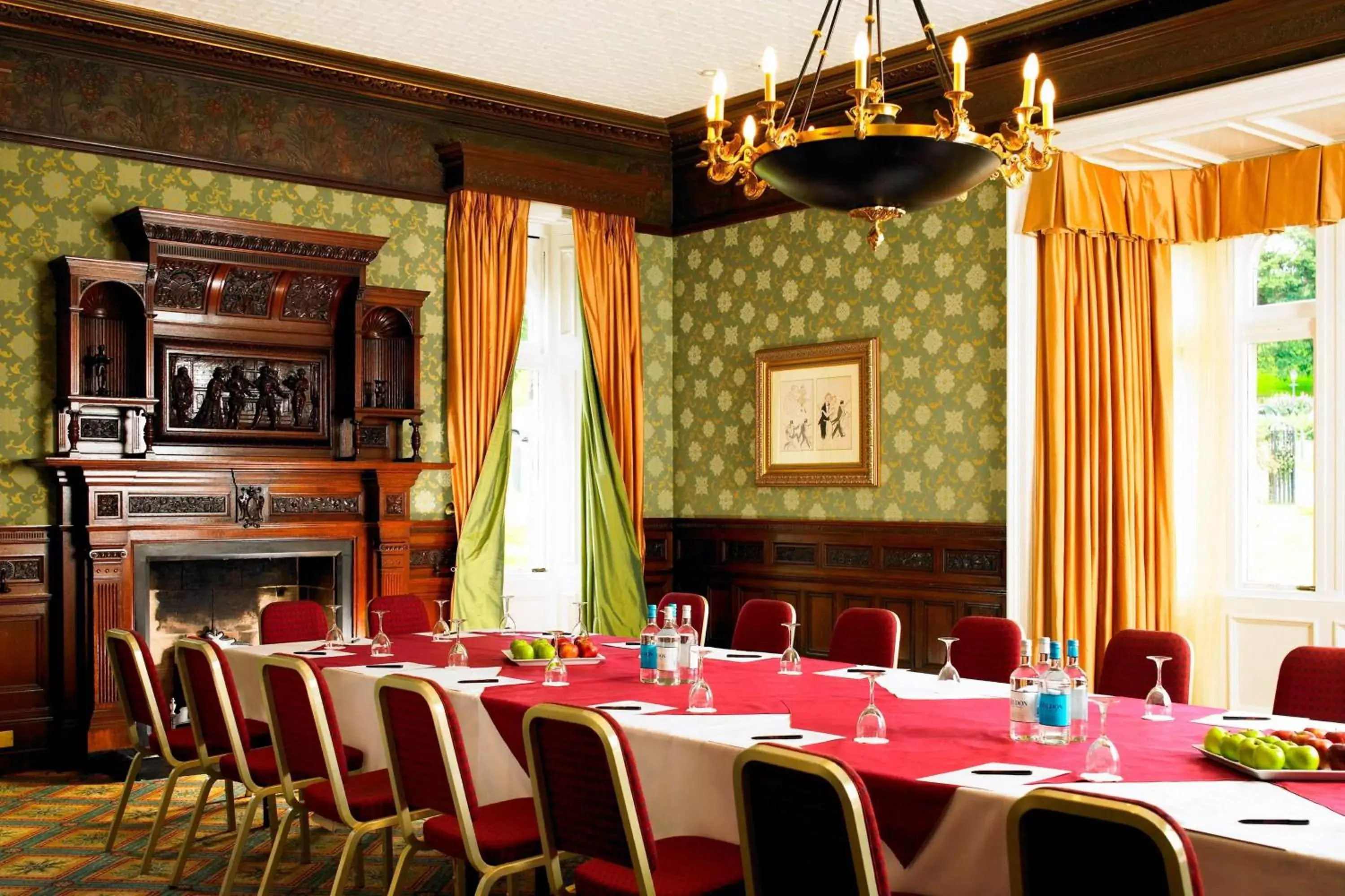 Meeting/conference room, Restaurant/Places to Eat in Delta Hotels by Marriott Breadsall Priory Country Club