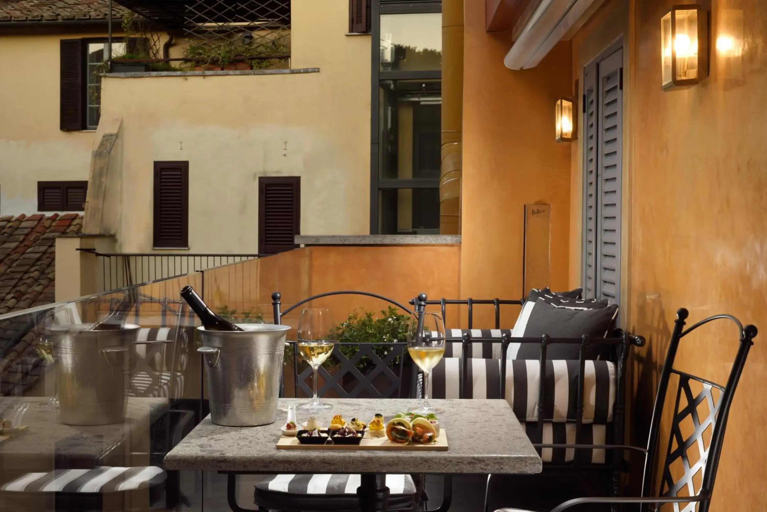 Balcony/Terrace in Hotel De' Ricci - Small Luxury Hotels of the World
