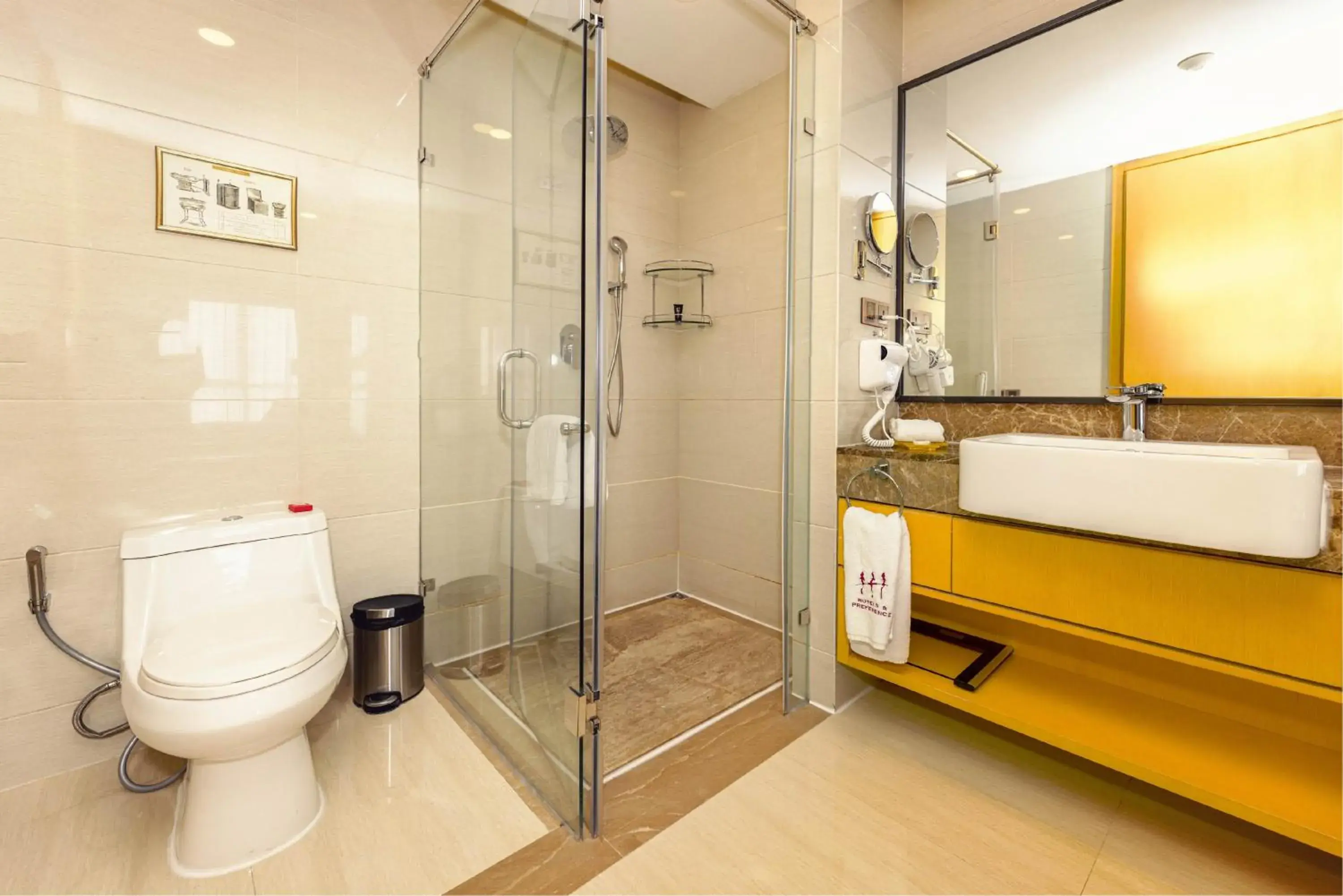 Property building, Bathroom in Hotels & Preference Hualing Tbilisi