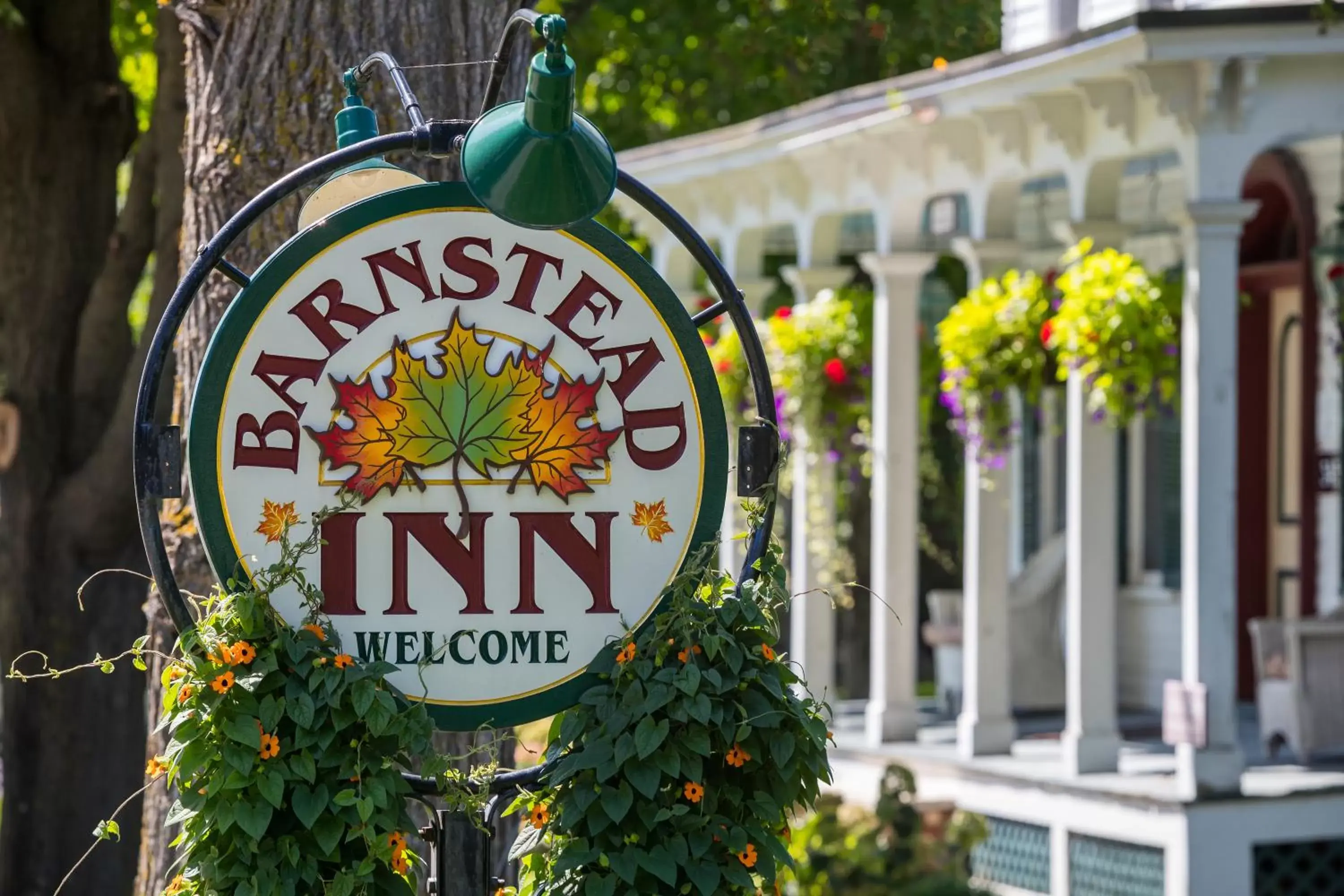 Property logo or sign in The Barnstead Inn