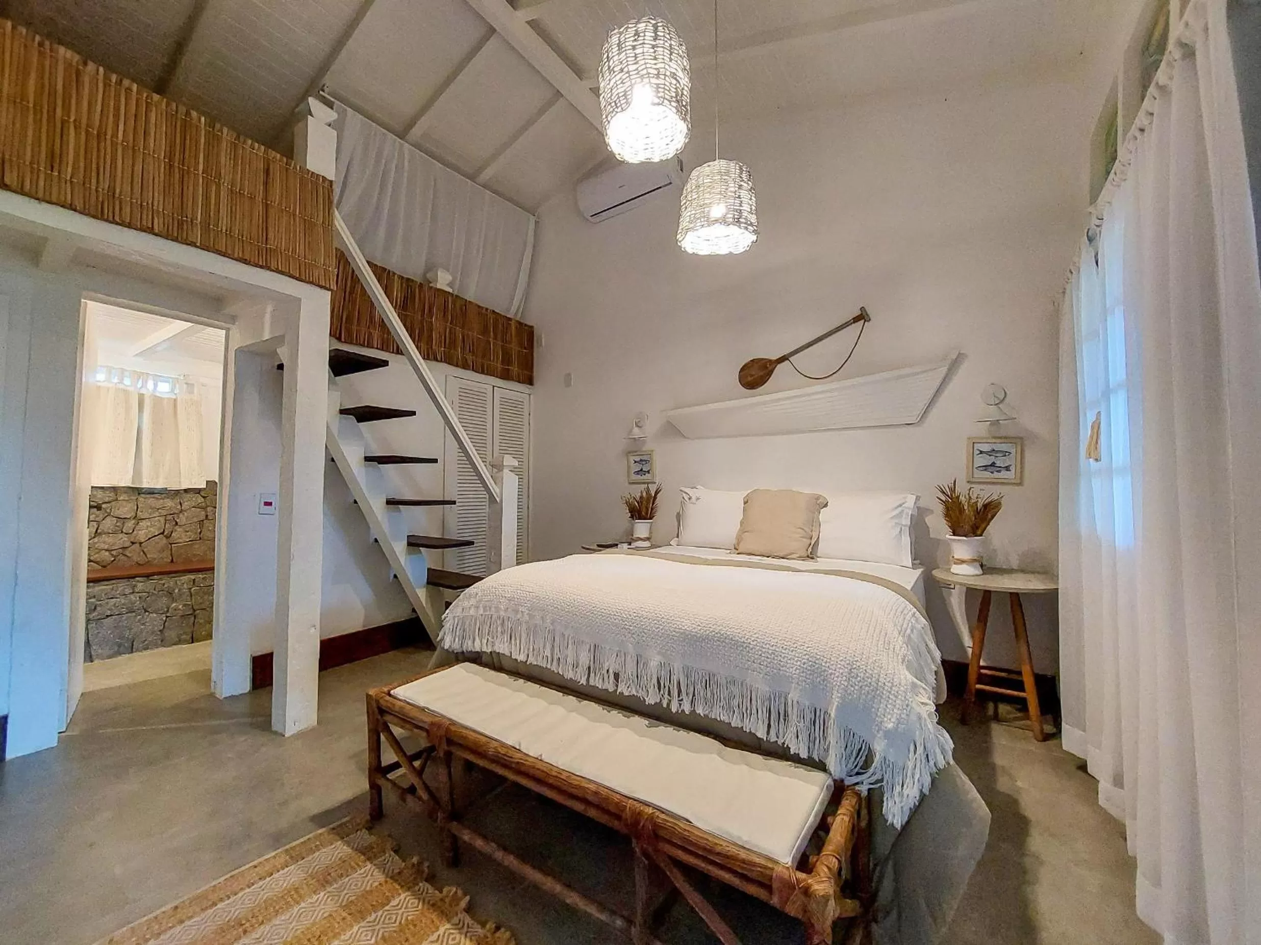 Bed in Taman Búzios Hotel