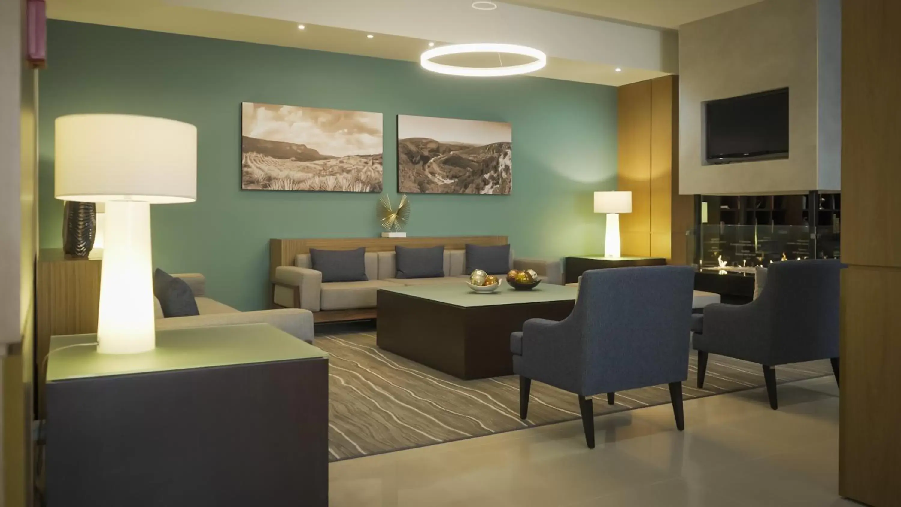 Living room in Staybridge Suites Guadalajara Expo, an IHG Hotel