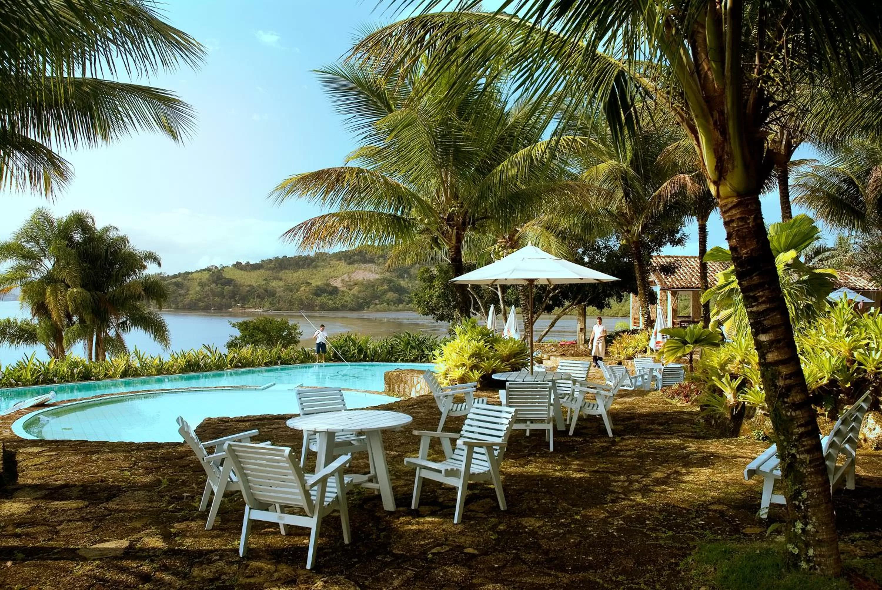 Pool view in Santa Clara Hotel