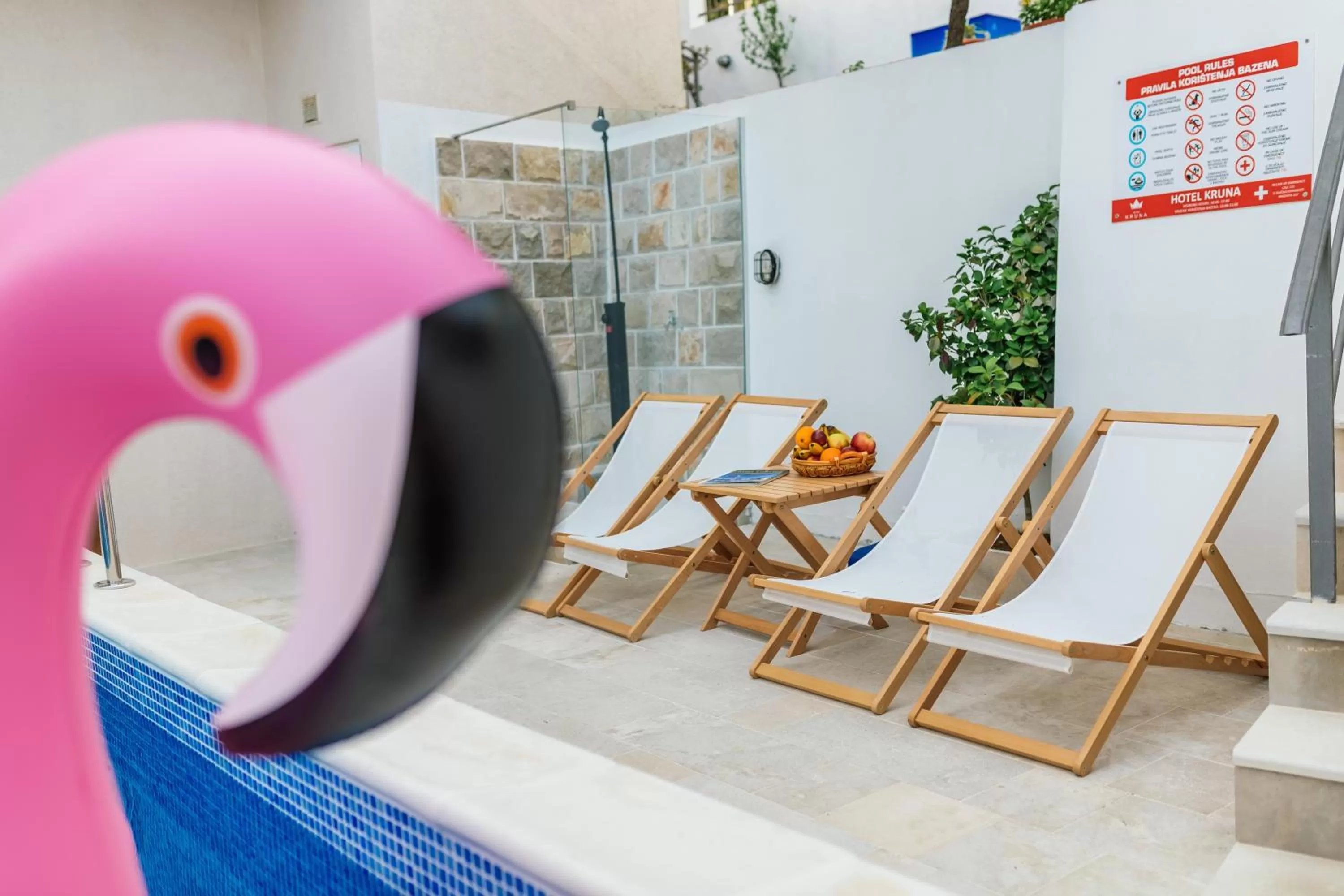 Patio in " Villa Kruna Lux "