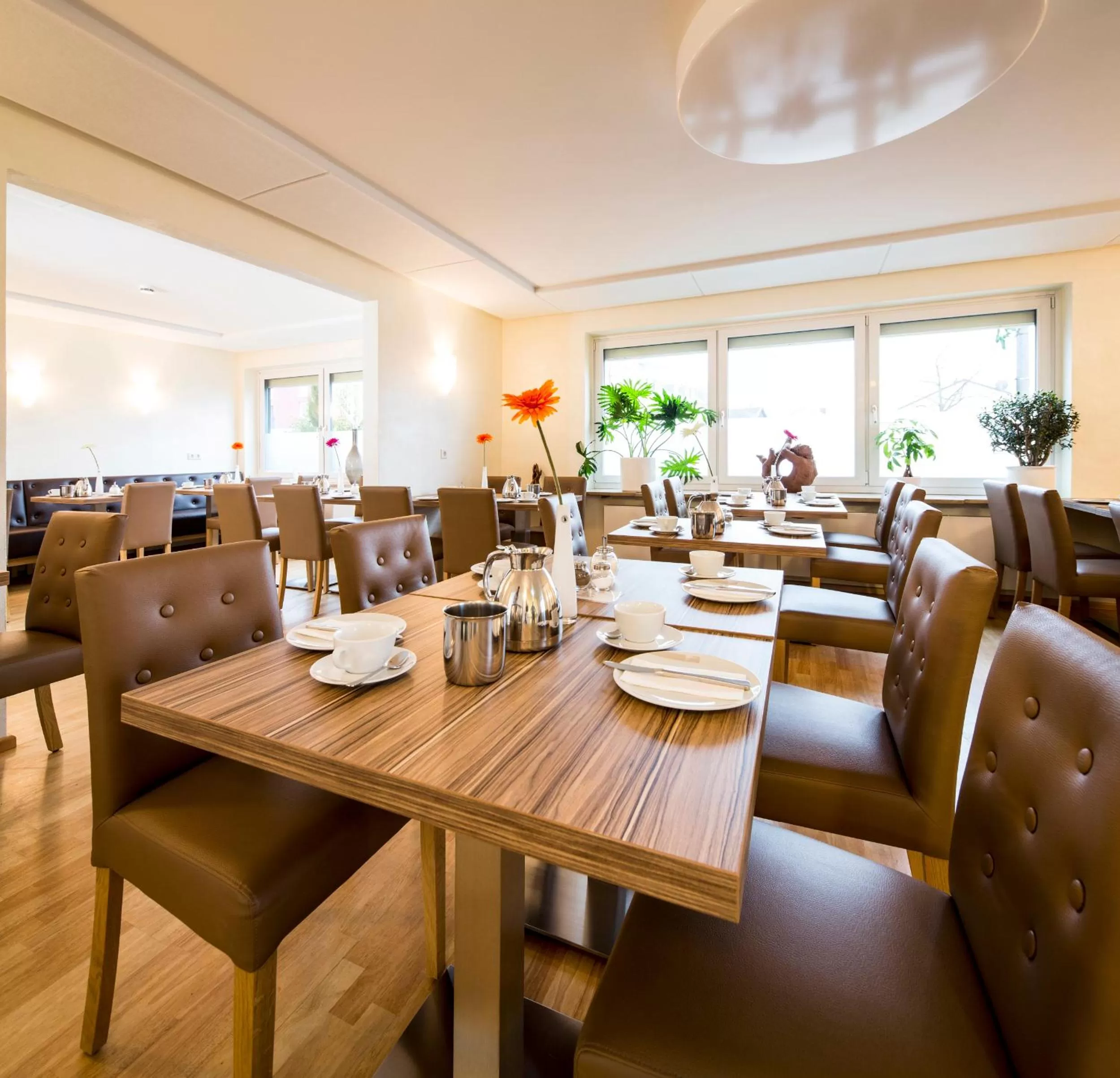 Restaurant/places to eat in Nürnberger Trichter Family-Business Hotel Garni