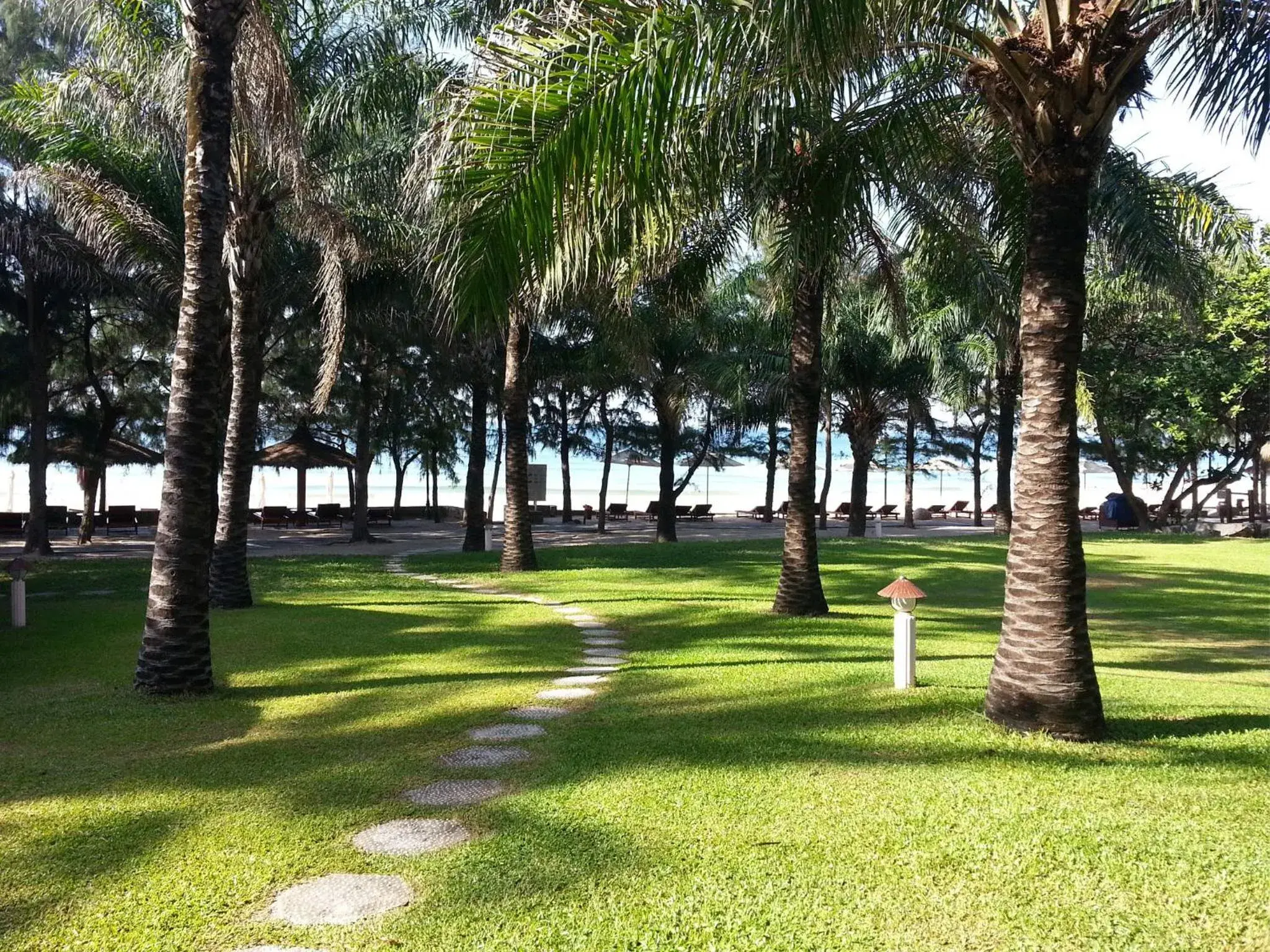 Garden in Phu Hai Beach Resort & Spa