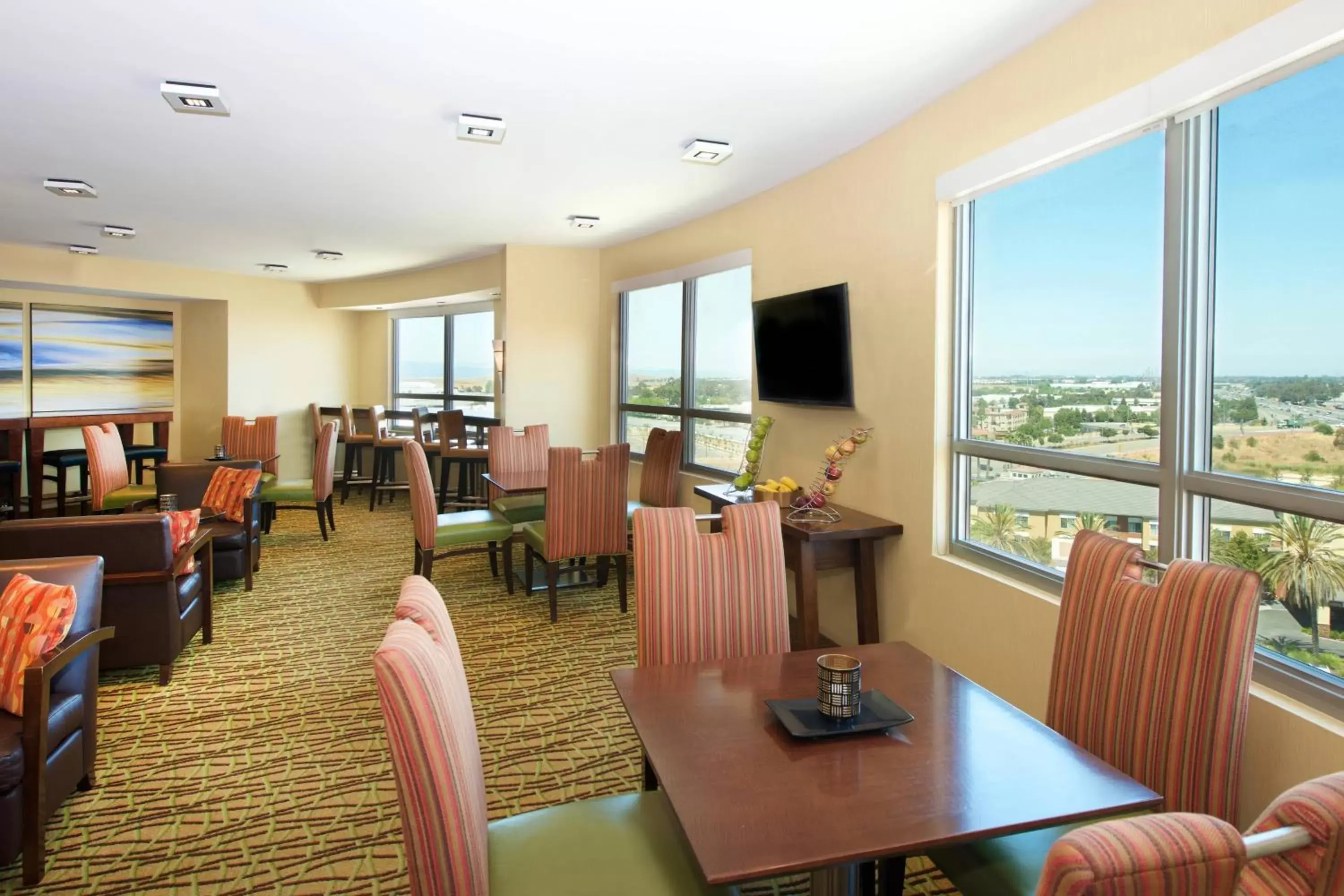 Lounge or bar, Restaurant/Places to Eat in Fremont Marriott Silicon Valley
