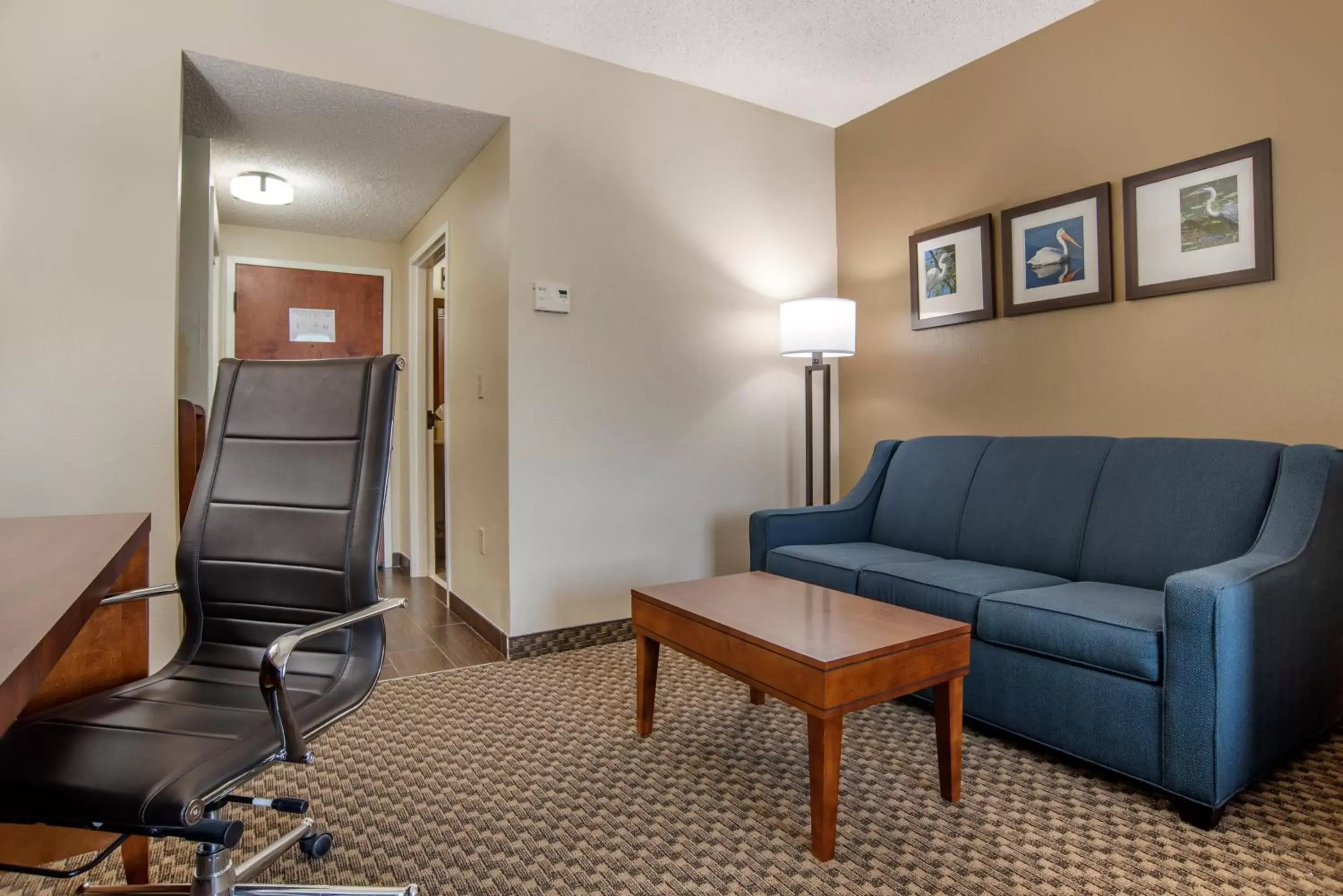 Seating Area in Comfort Suites Tallahassee Downtown