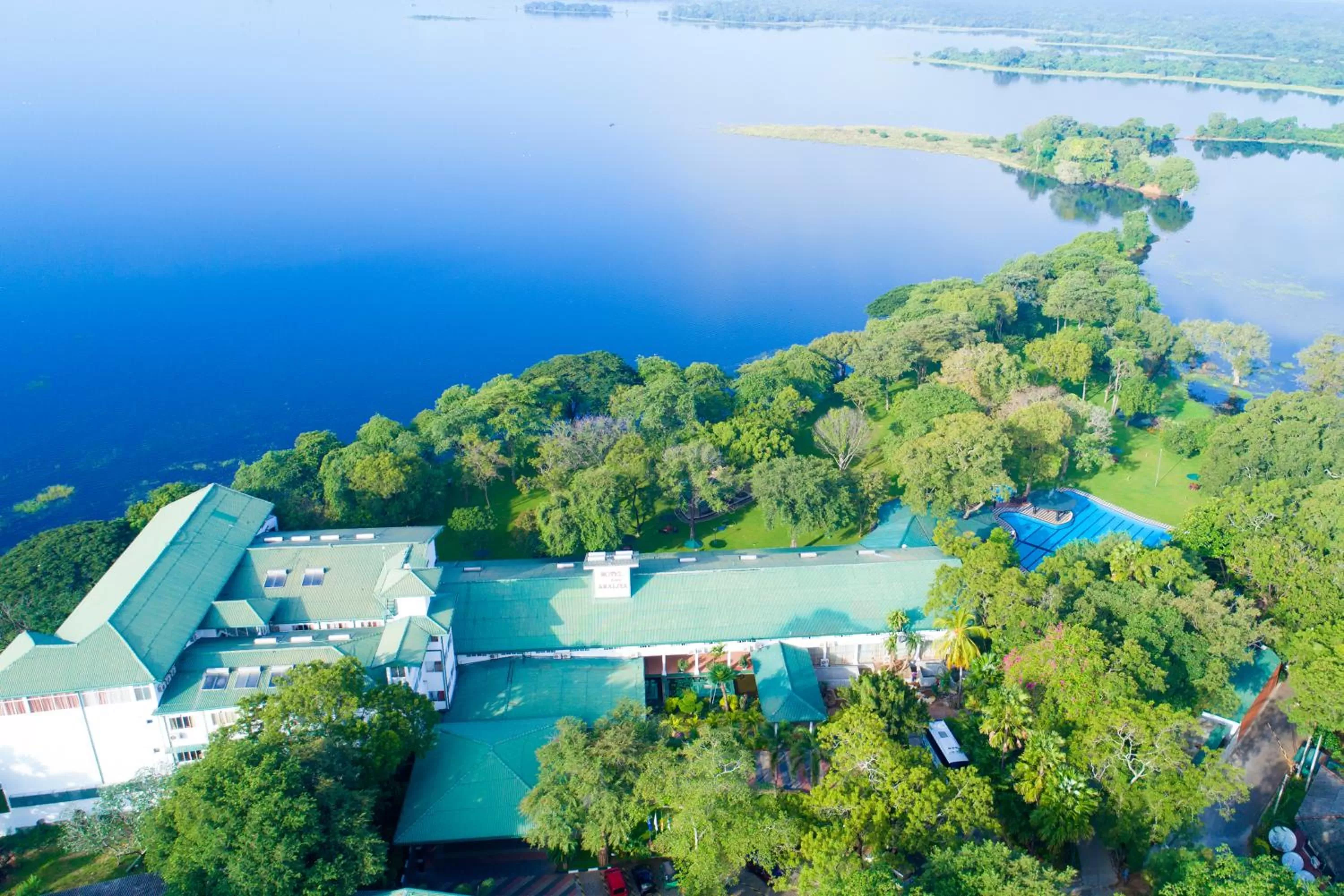 Bird's eye view in Hotel Sudu Araliya