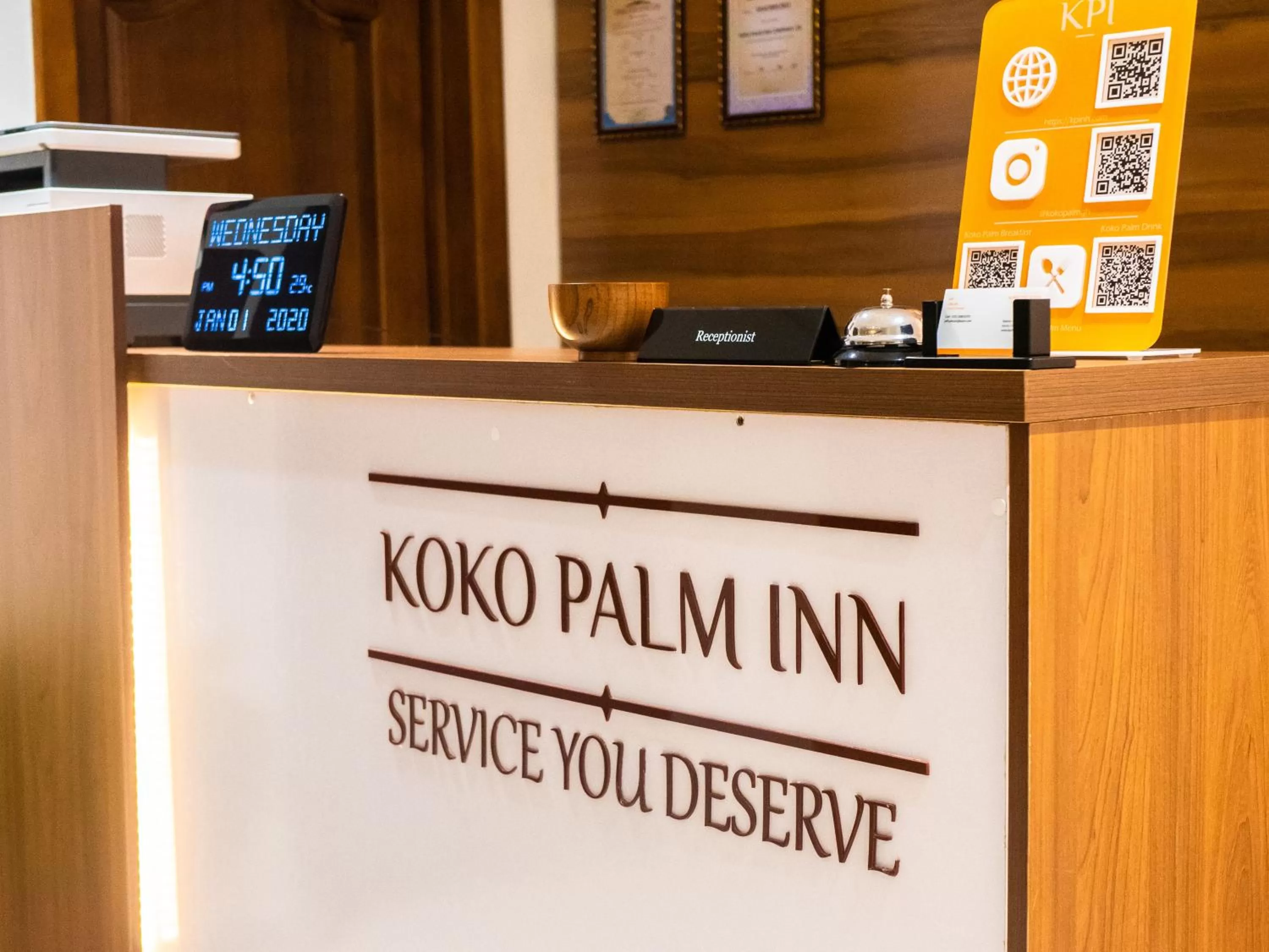 Lobby or reception in KoKo Palm Inn LTD