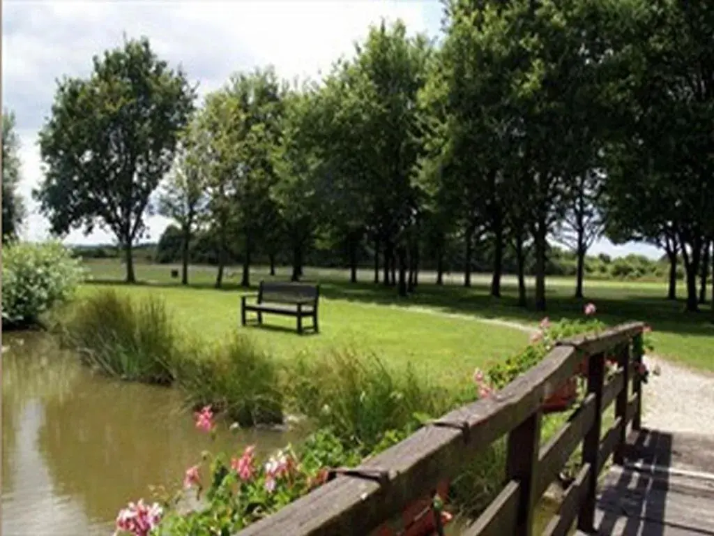 Garden in L'Oree des Chenes, The Originals Relais (Relais du Silence)