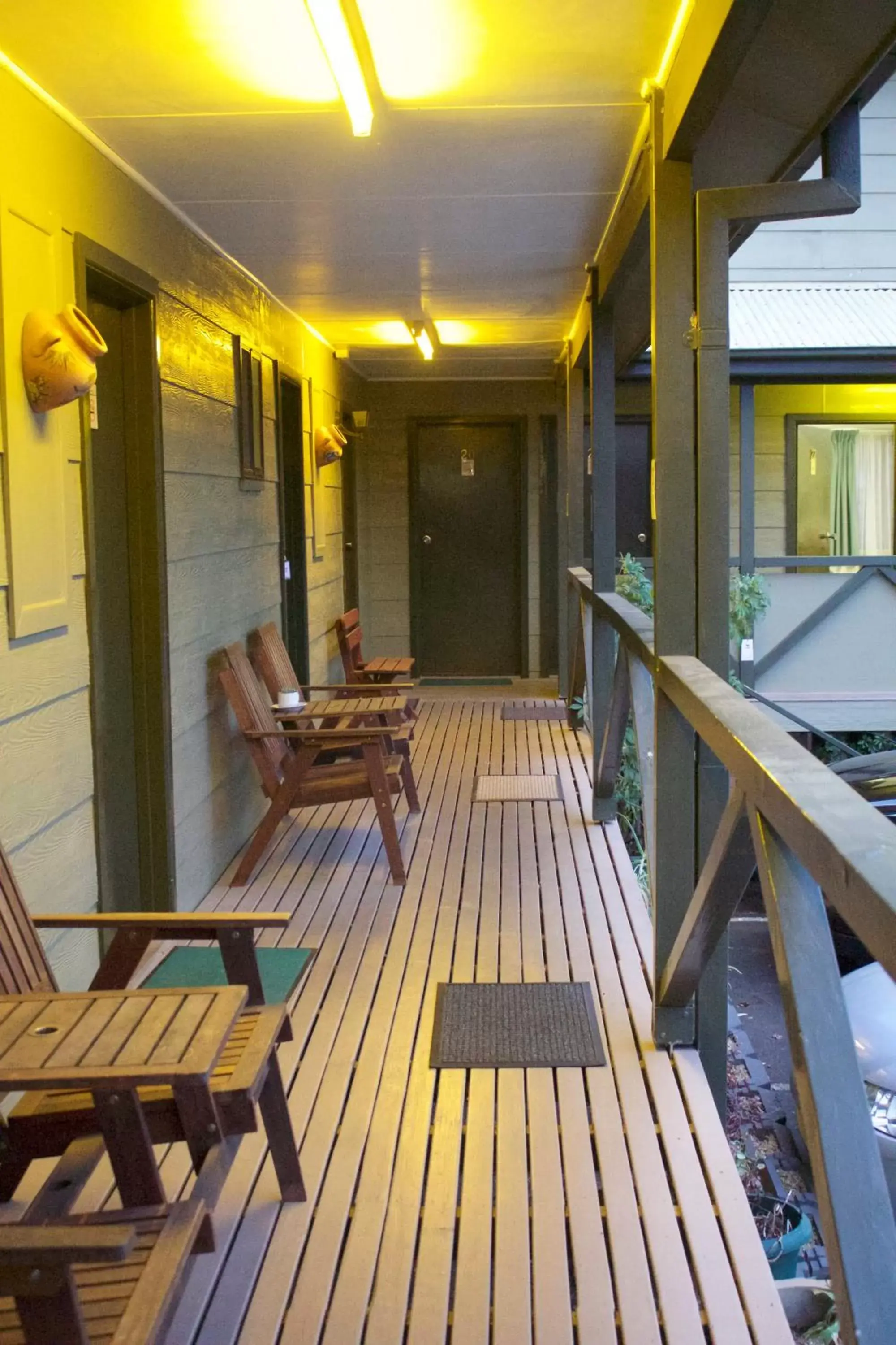 Balcony/Terrace, Patio/Outdoor Area in Lake Forbes Motel