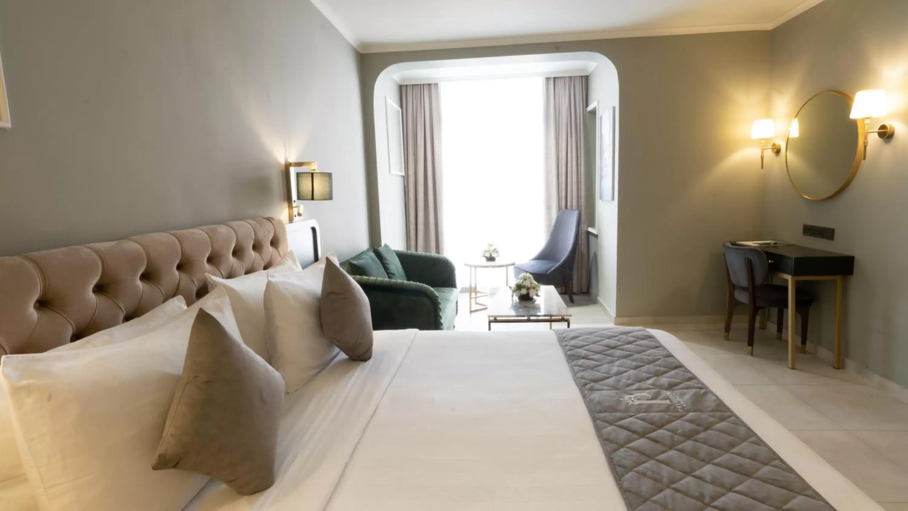 Bed in President Hotel
