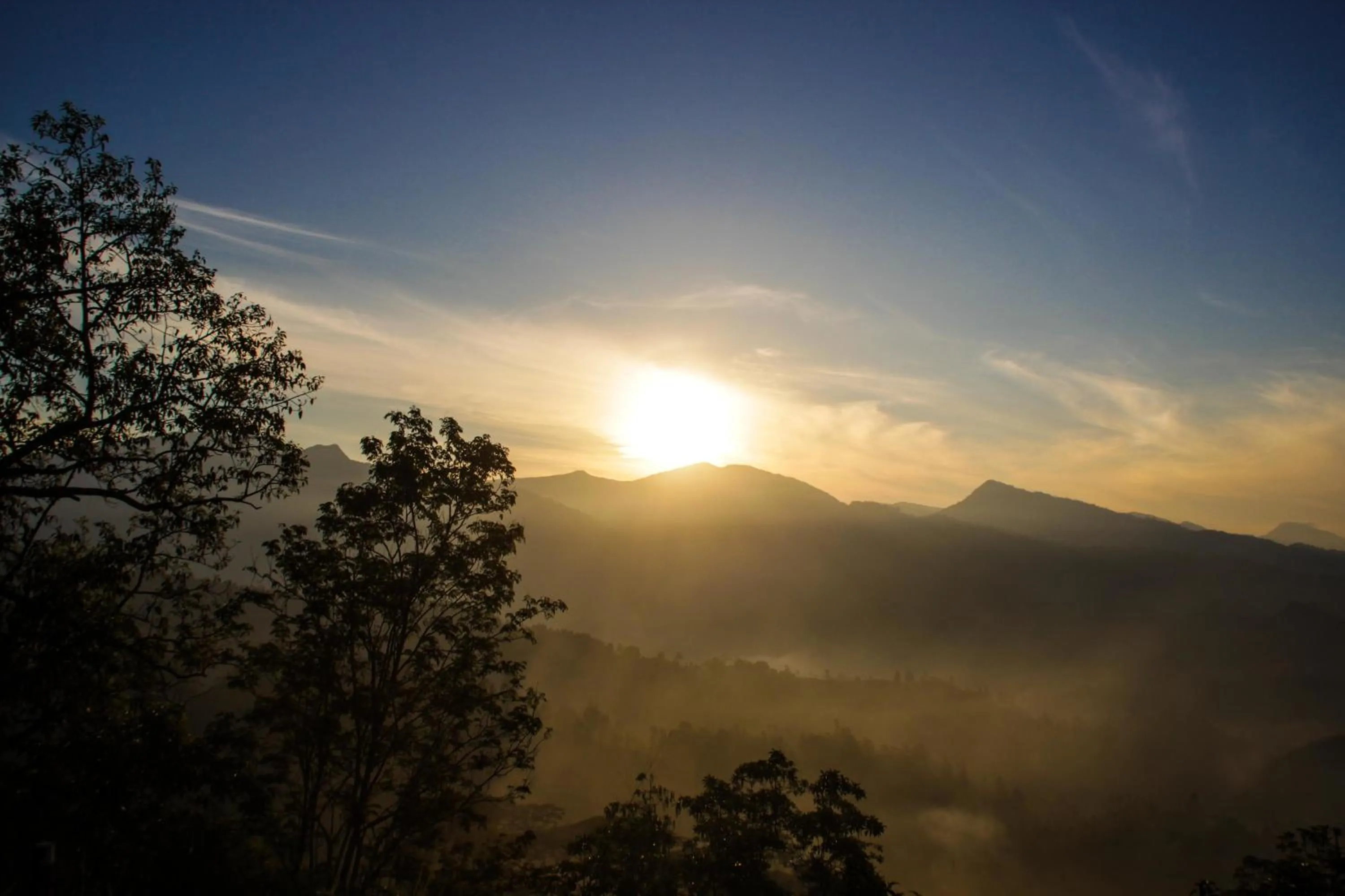 Mountain view in Hatale Tea Estate Bungalow
