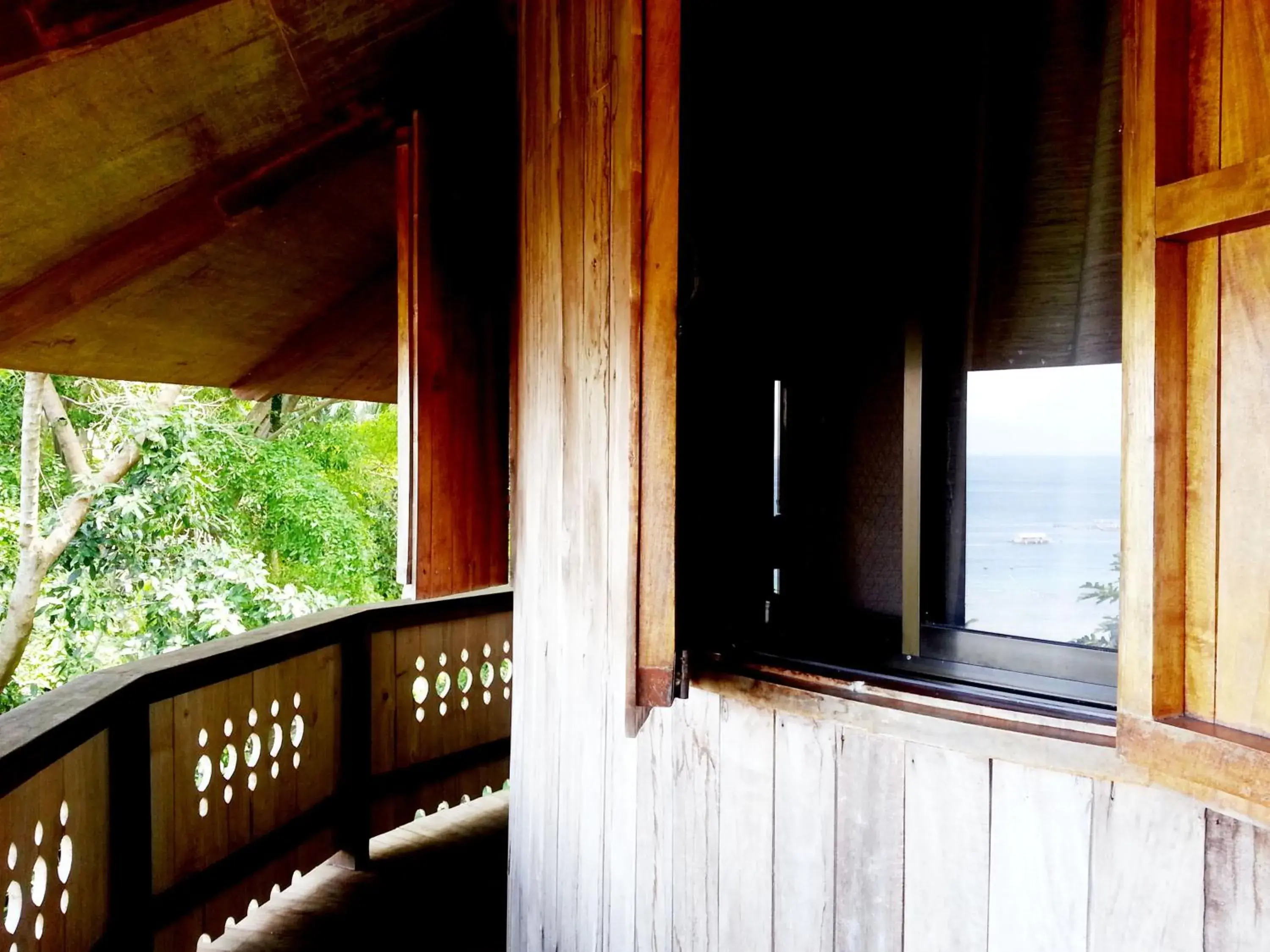 Balcony/Terrace in Hof Gorei Beach Resort Davao