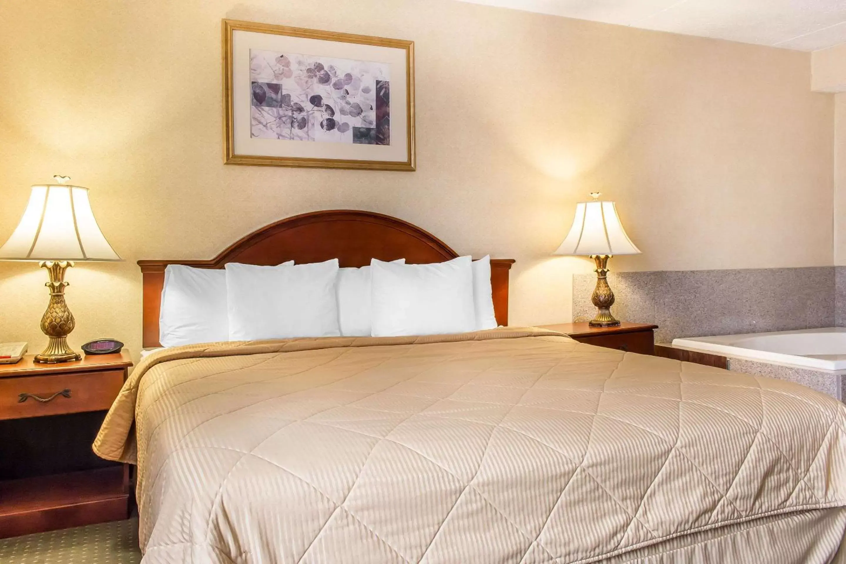 Bedroom, Bed in Quality Inn Hackettstown - Long Valley