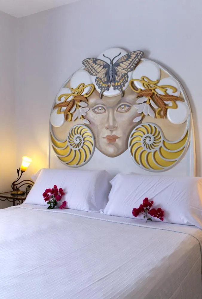 Bedroom, Bed in Boutique Hostal La Curandera de Salinas