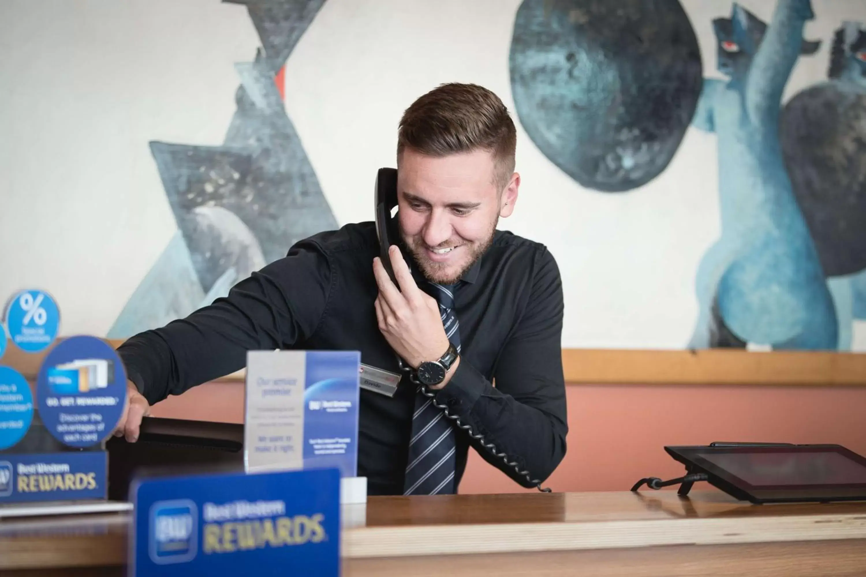 Lobby or reception in Best Western Plus Park Hotel Pordenone