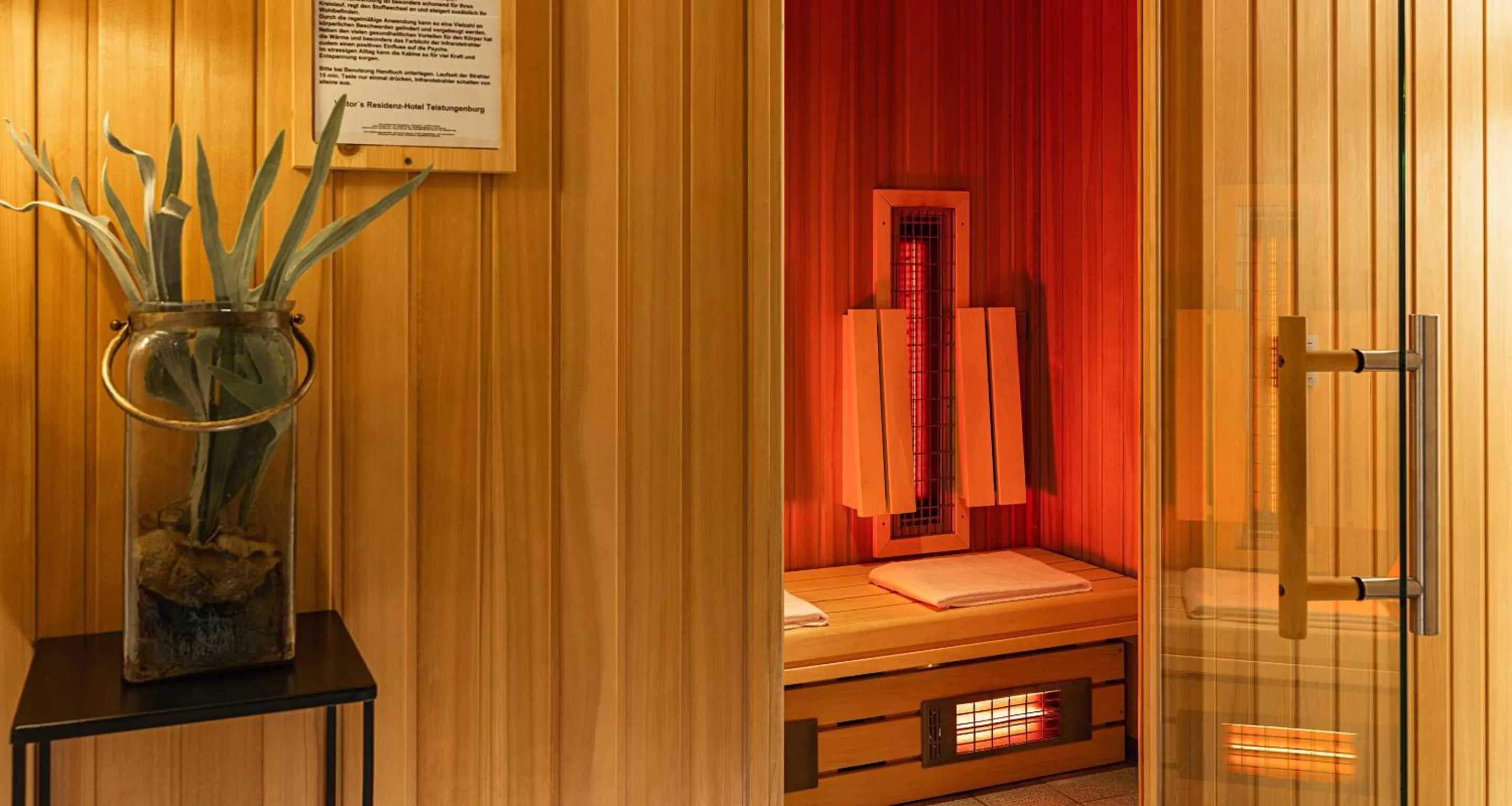 Sauna in Victor's Residenz-Hotel Teistungenburg