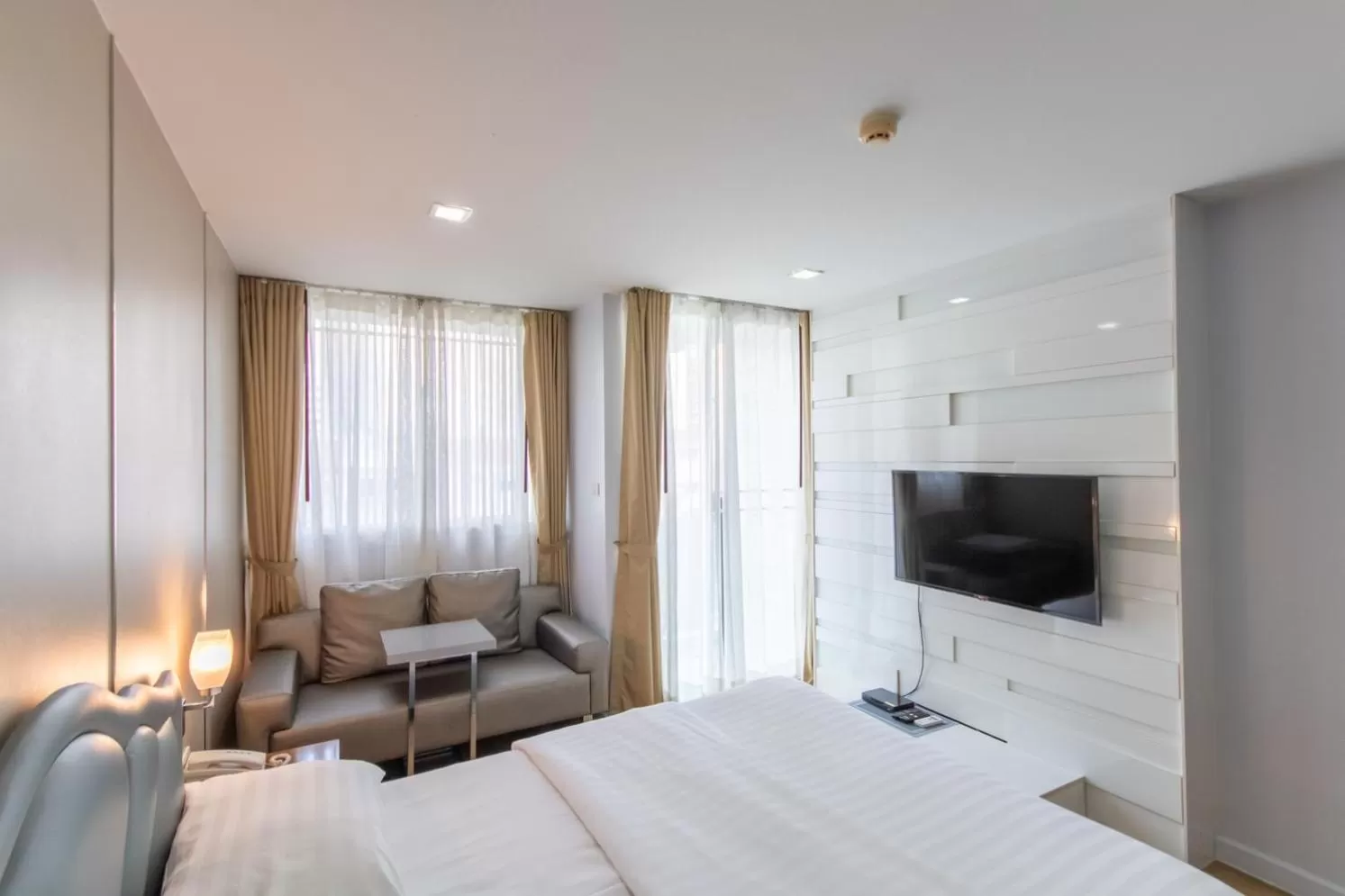 Bed in United Residence Ekamai Bangkok