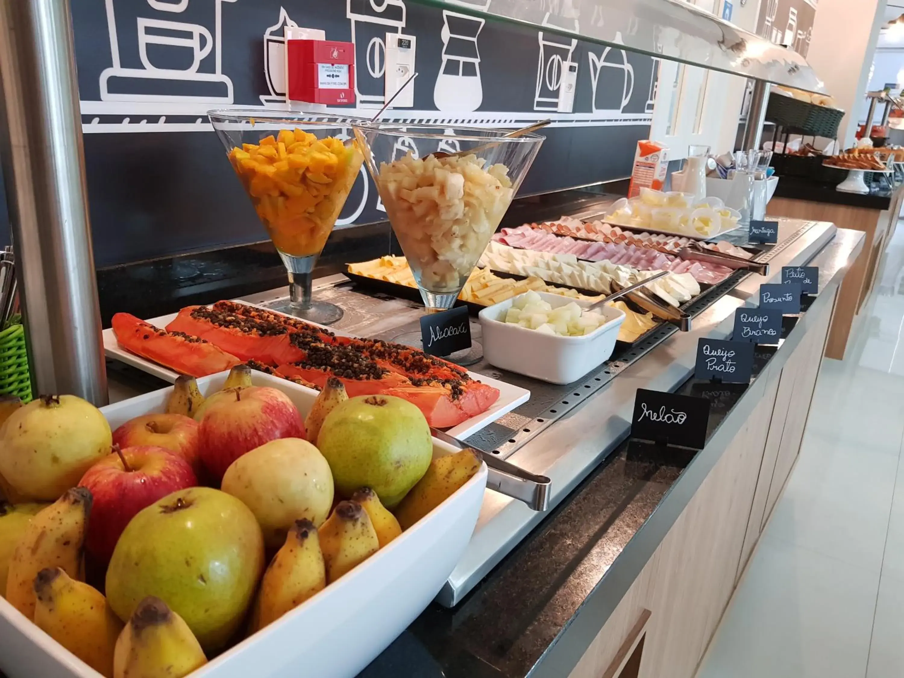 Buffet breakfast, Food in IBIS Styles Vitoria Da Conquista