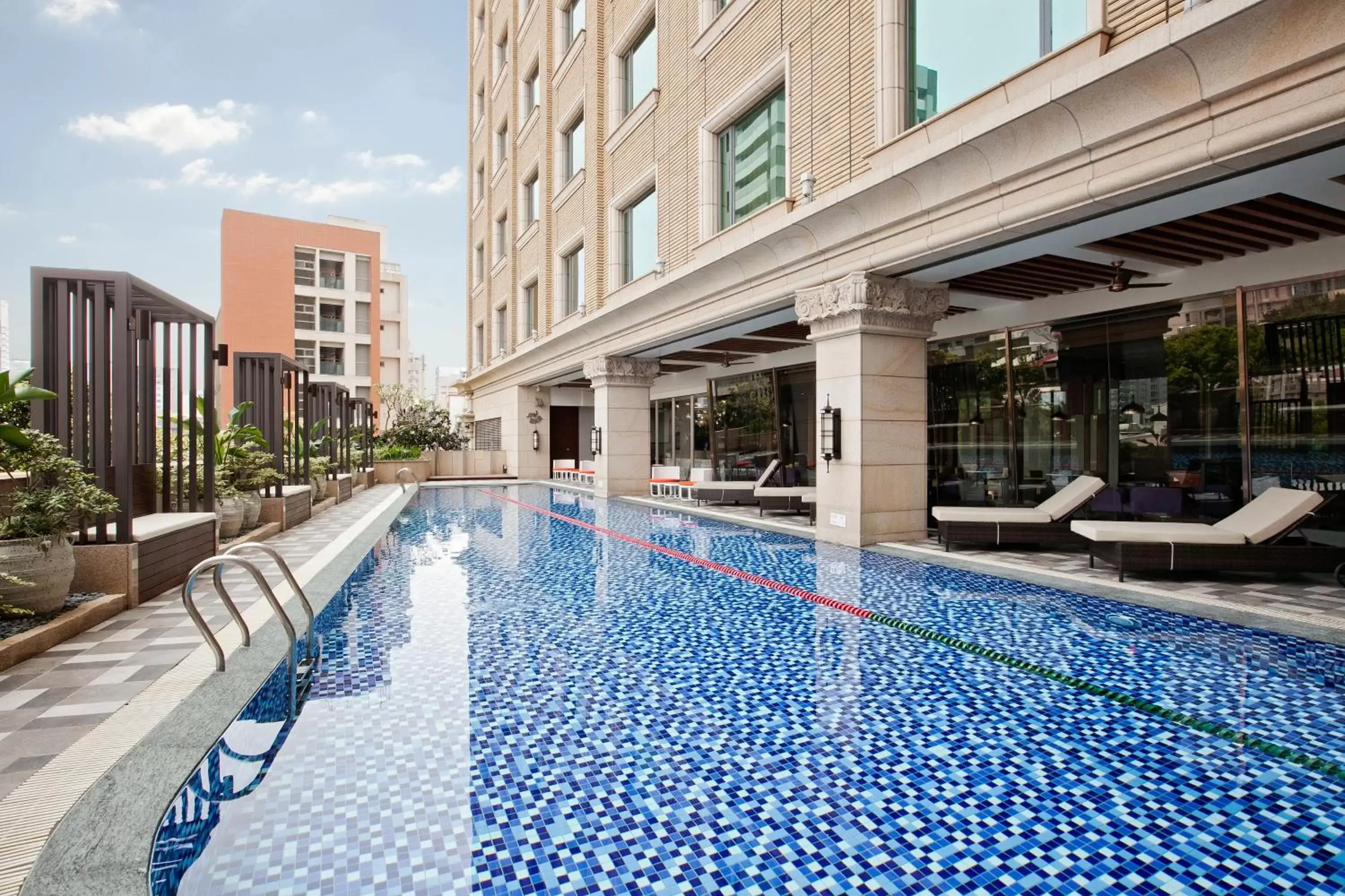 Swimming pool in Miramar Garden Taipei