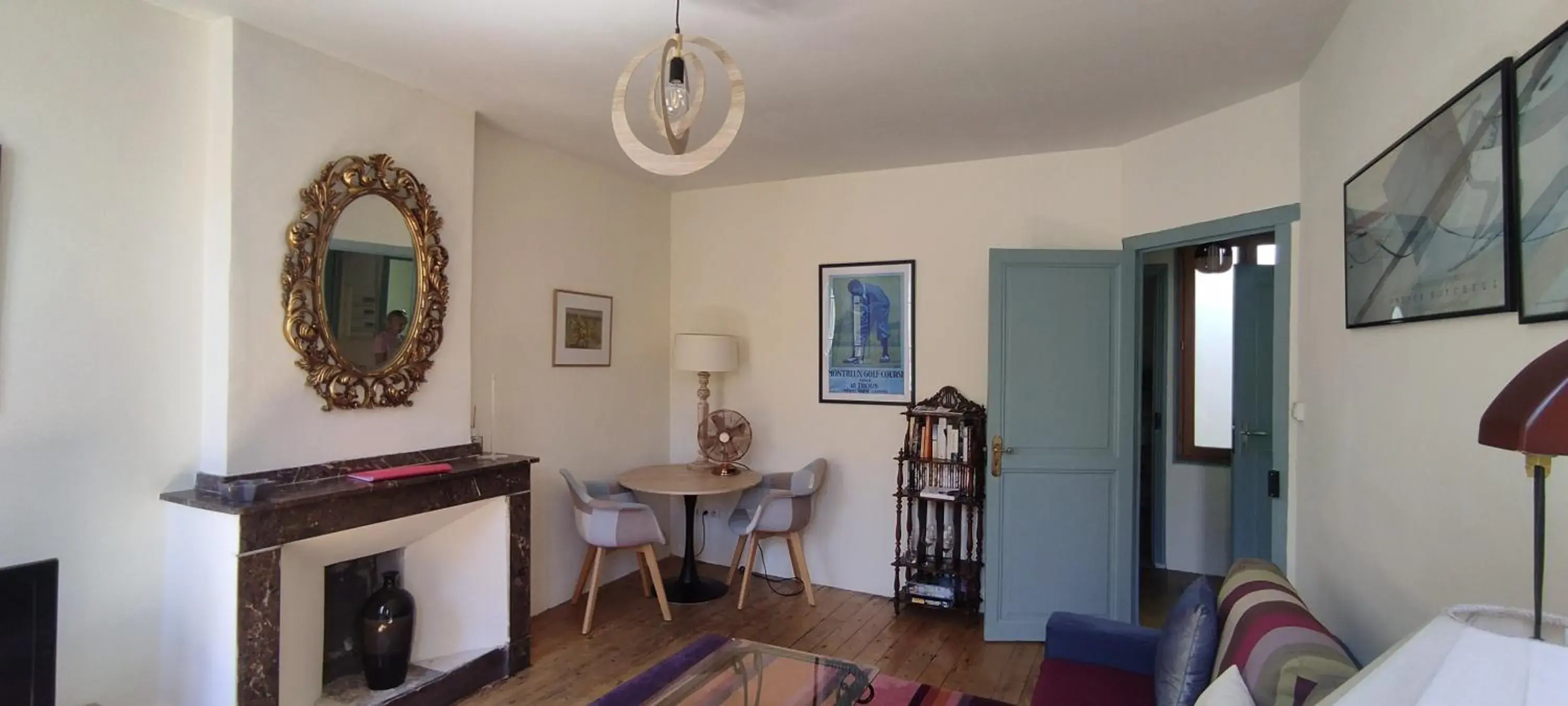 Living room, Dining Area in The Apartments, Rue Barbès