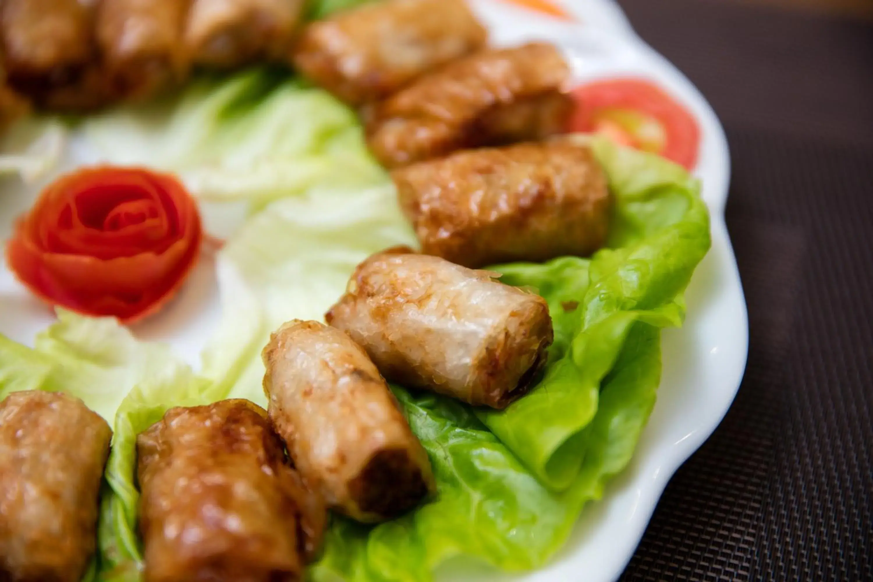 Food close-up in Grand Dragon Hotel Hanoi