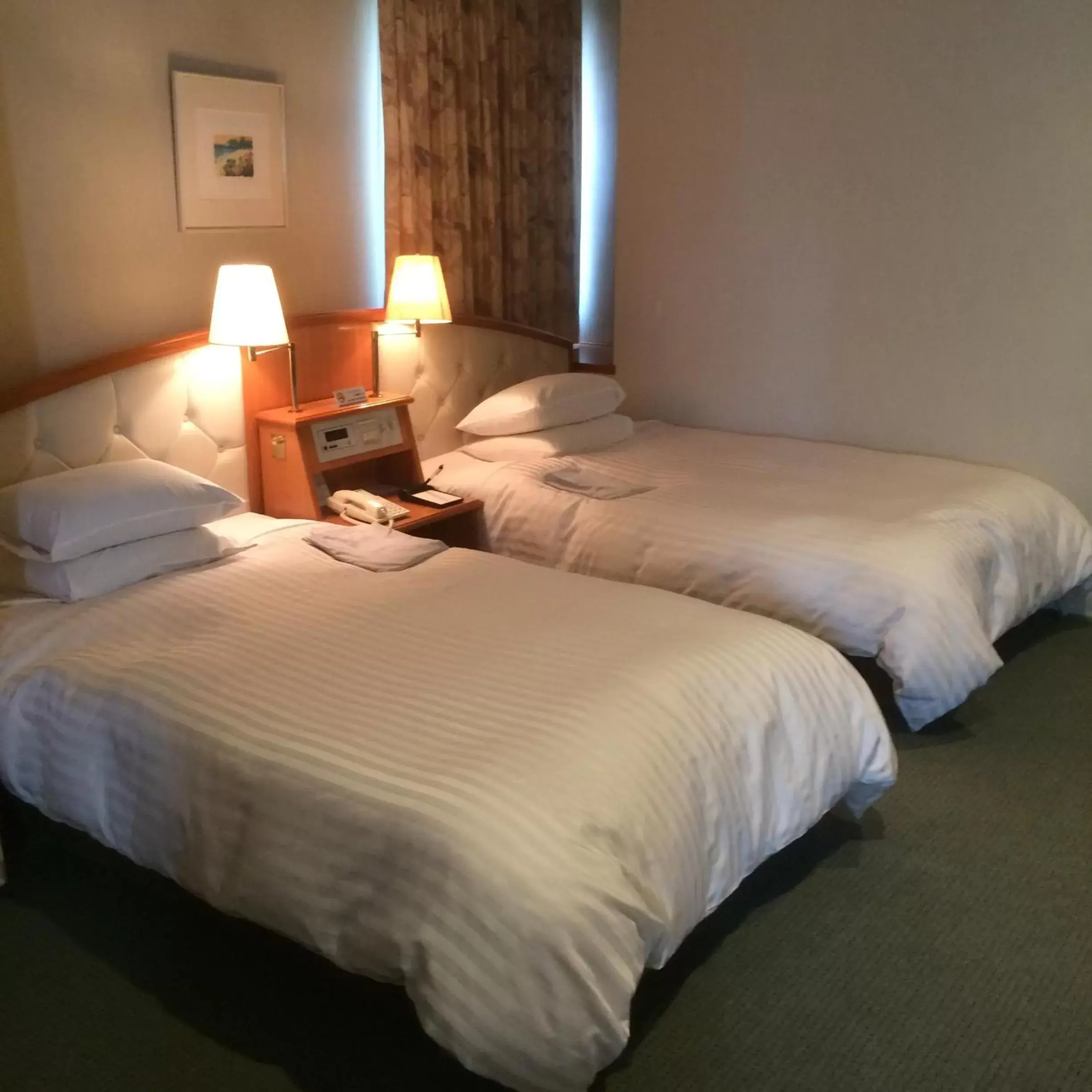 Photo of the whole room, Bed in Hotel Crown Hills Koriyama