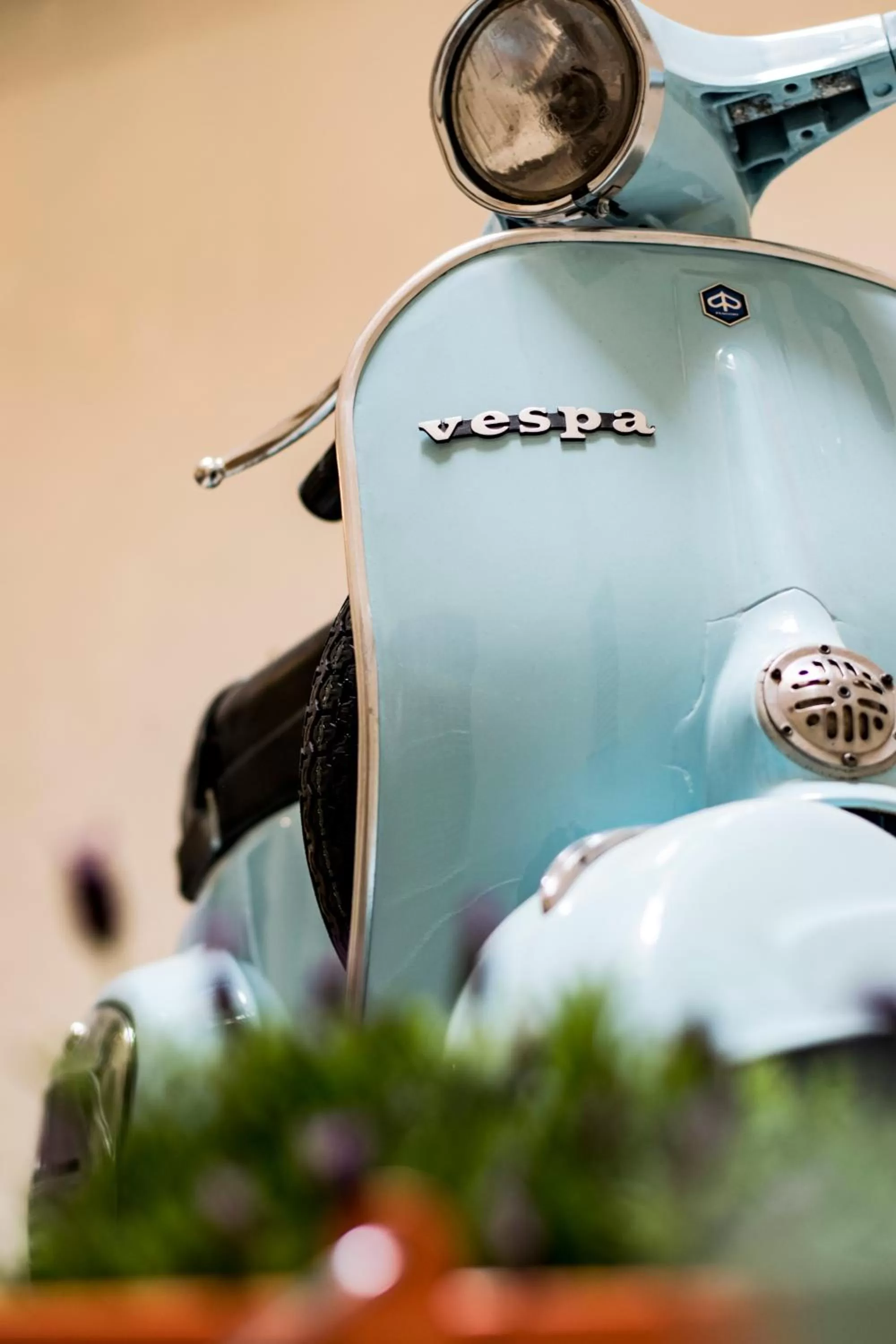 Decorative detail in Hostel Trastevere