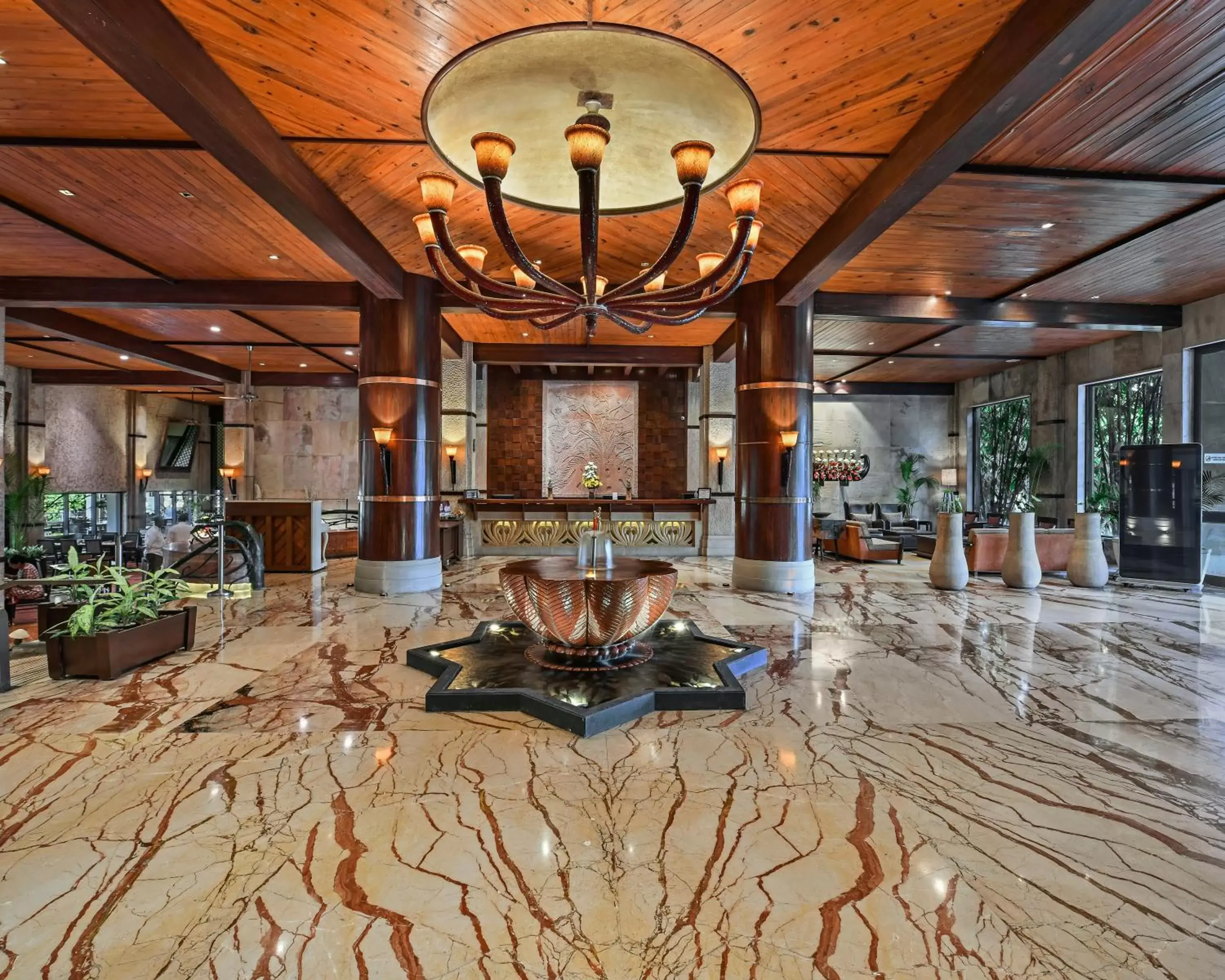 Lobby or reception in Fariyas Resort Lonavala