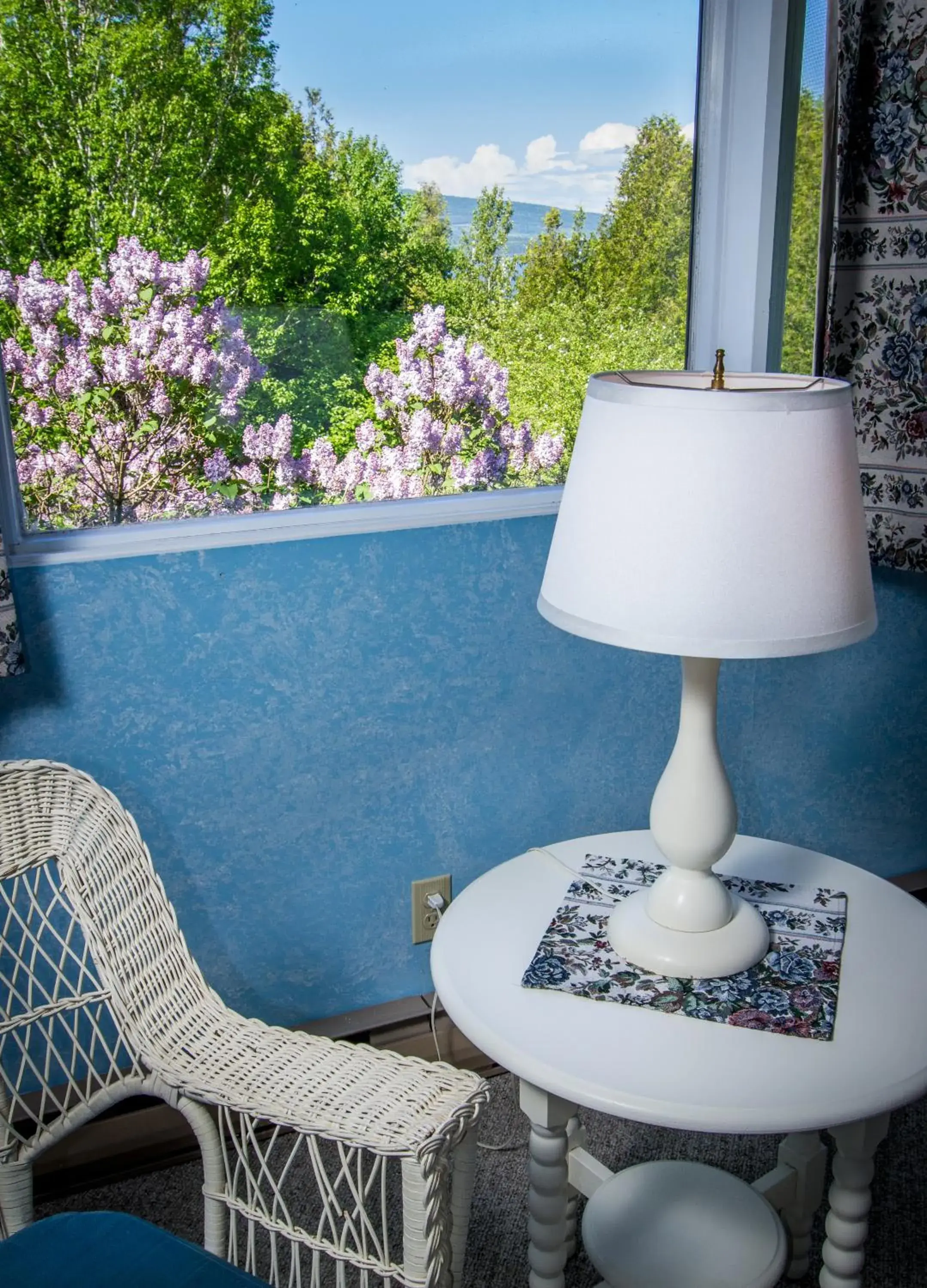 Seating area in Auberge Les Sources