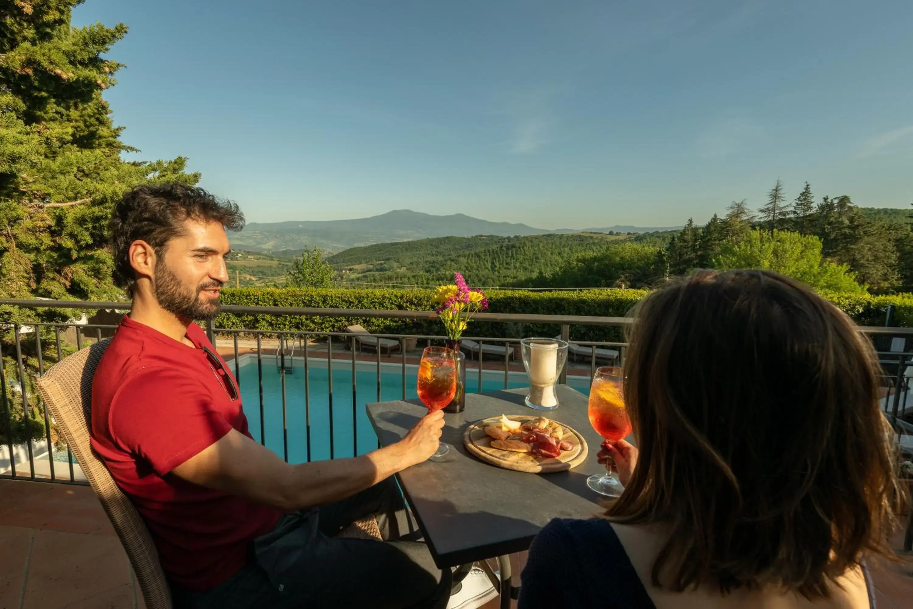 Food and drinks in Si Montalcino Hotel & Restaurant