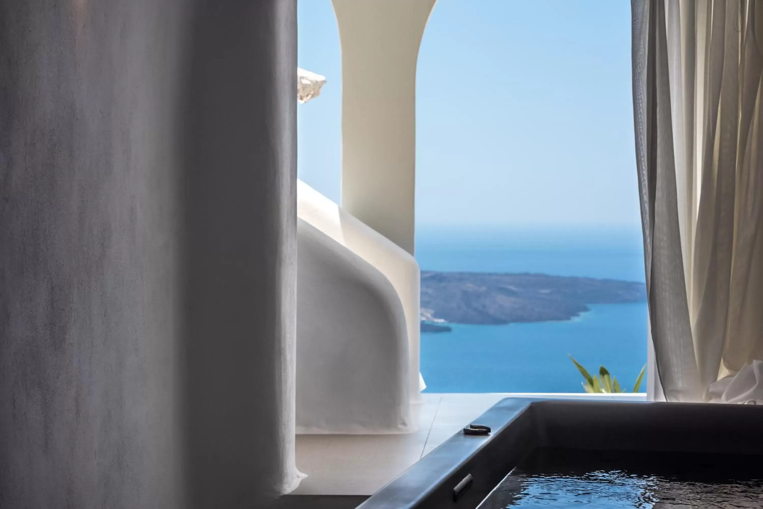 Natural landscape, Sea View in Nefeles Luxury Suites