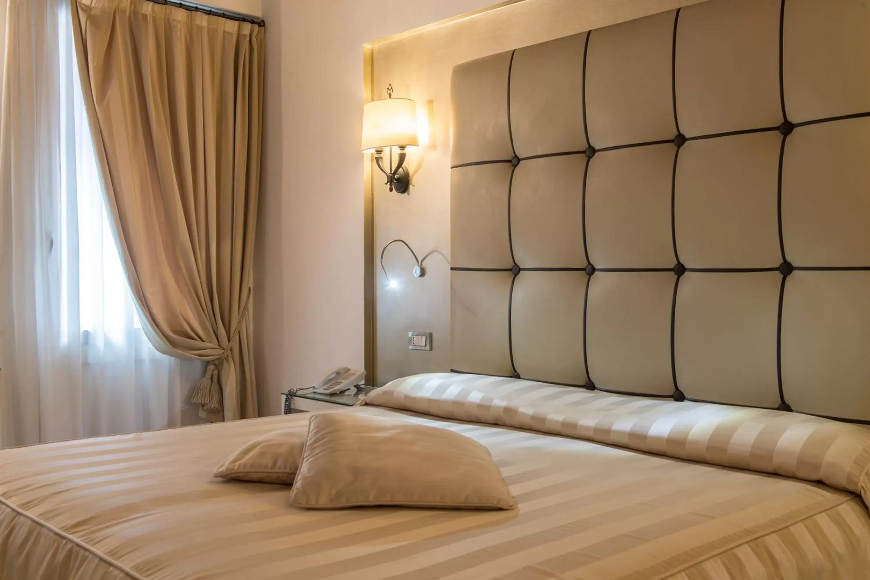 Bed in Hotel Campiello