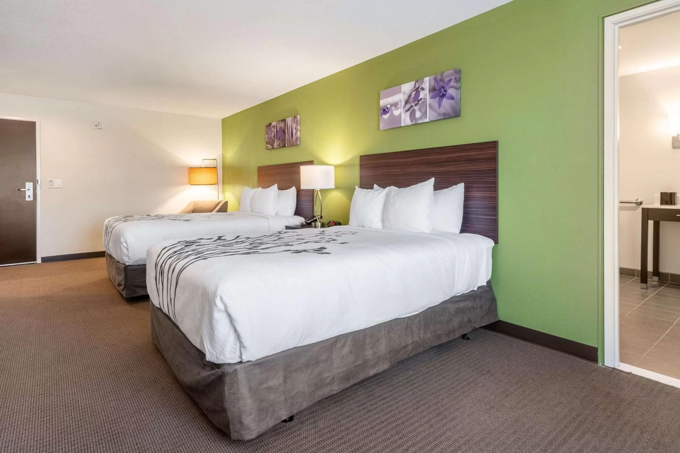 Photo of the whole room, Bed in Sleep Inn Boardman