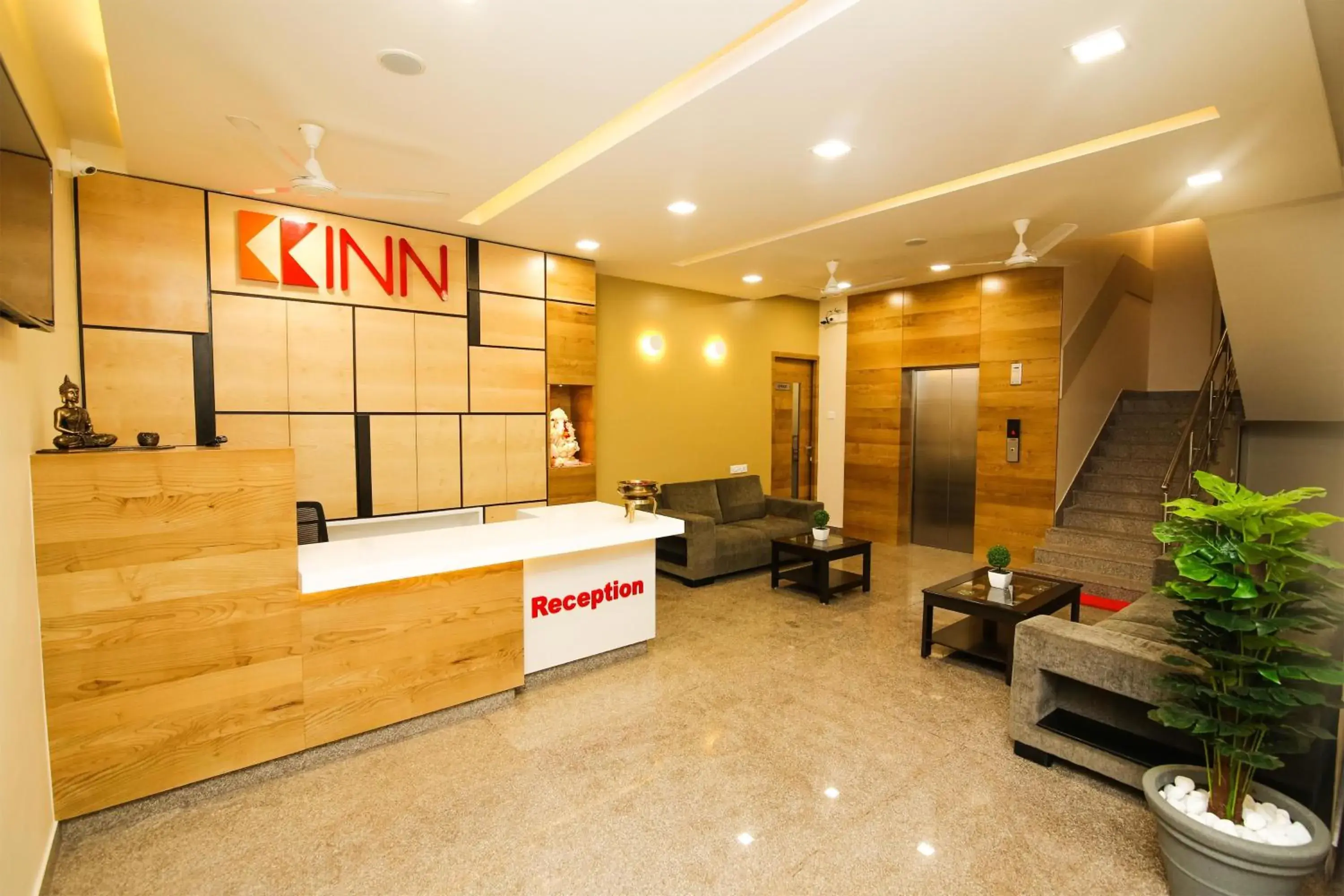 Property logo or sign, Lobby/Reception in KK Inn