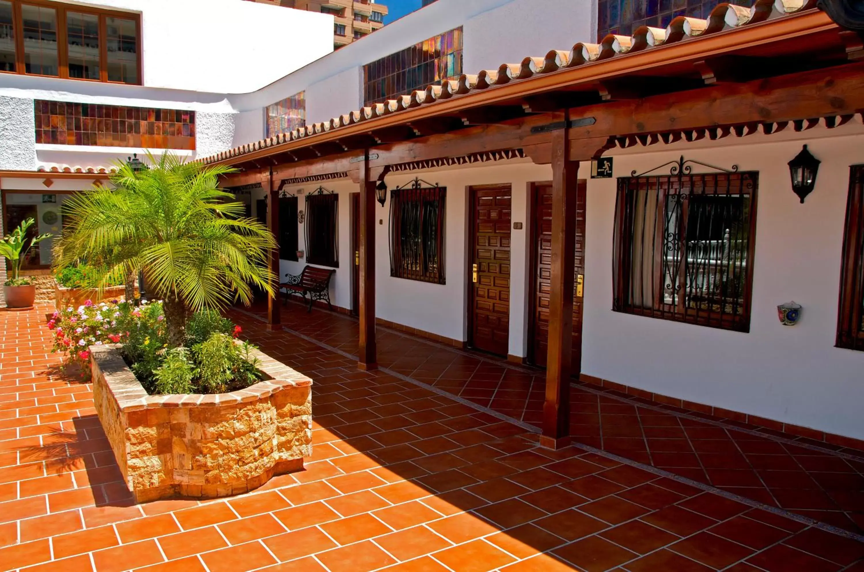 Facade/entrance in Ona Las Rampas Facade/entrance in Ona Las Rampas